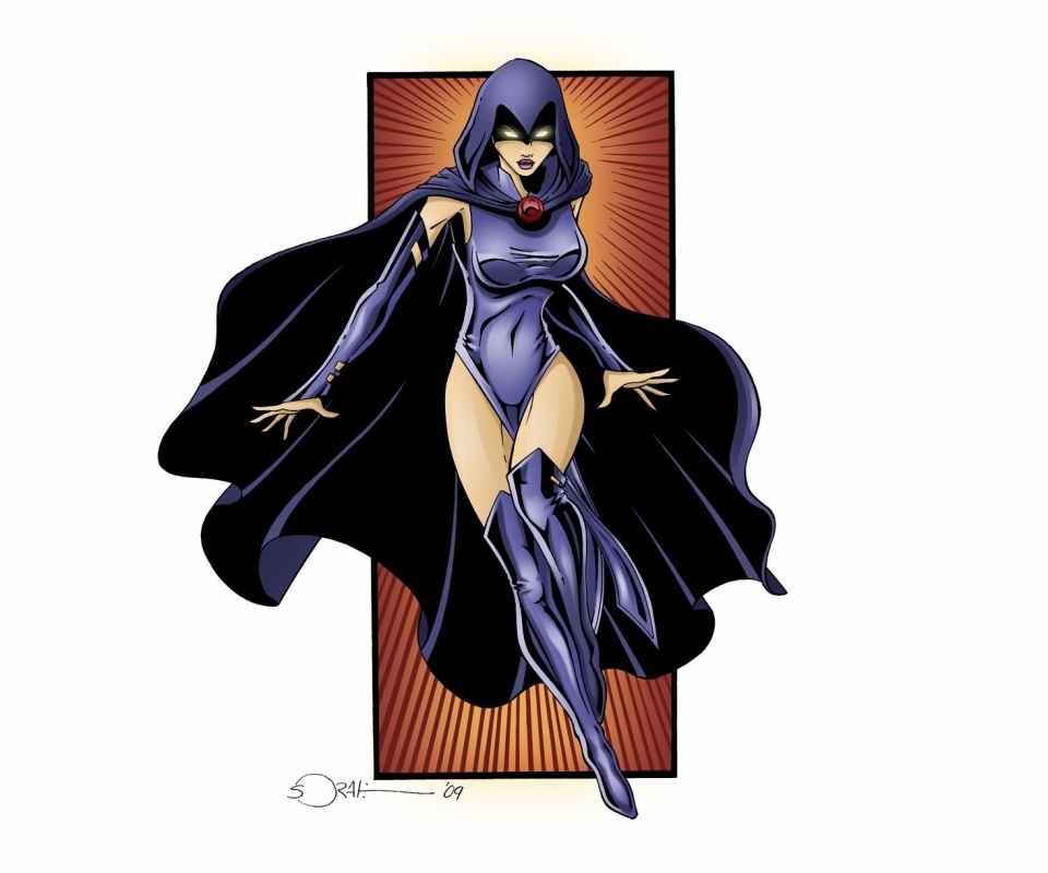 Baixar papel de parede para celular de História Em Quadrinhos, Ravena (Dc Comics), Jovens Titans, O Corvo gratuito.