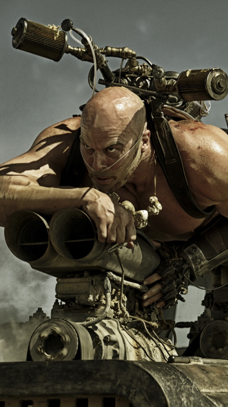 Download mobile wallpaper Movie, Mad Max: Fury Road, Nathan Jones, Rictus Erectus for free.