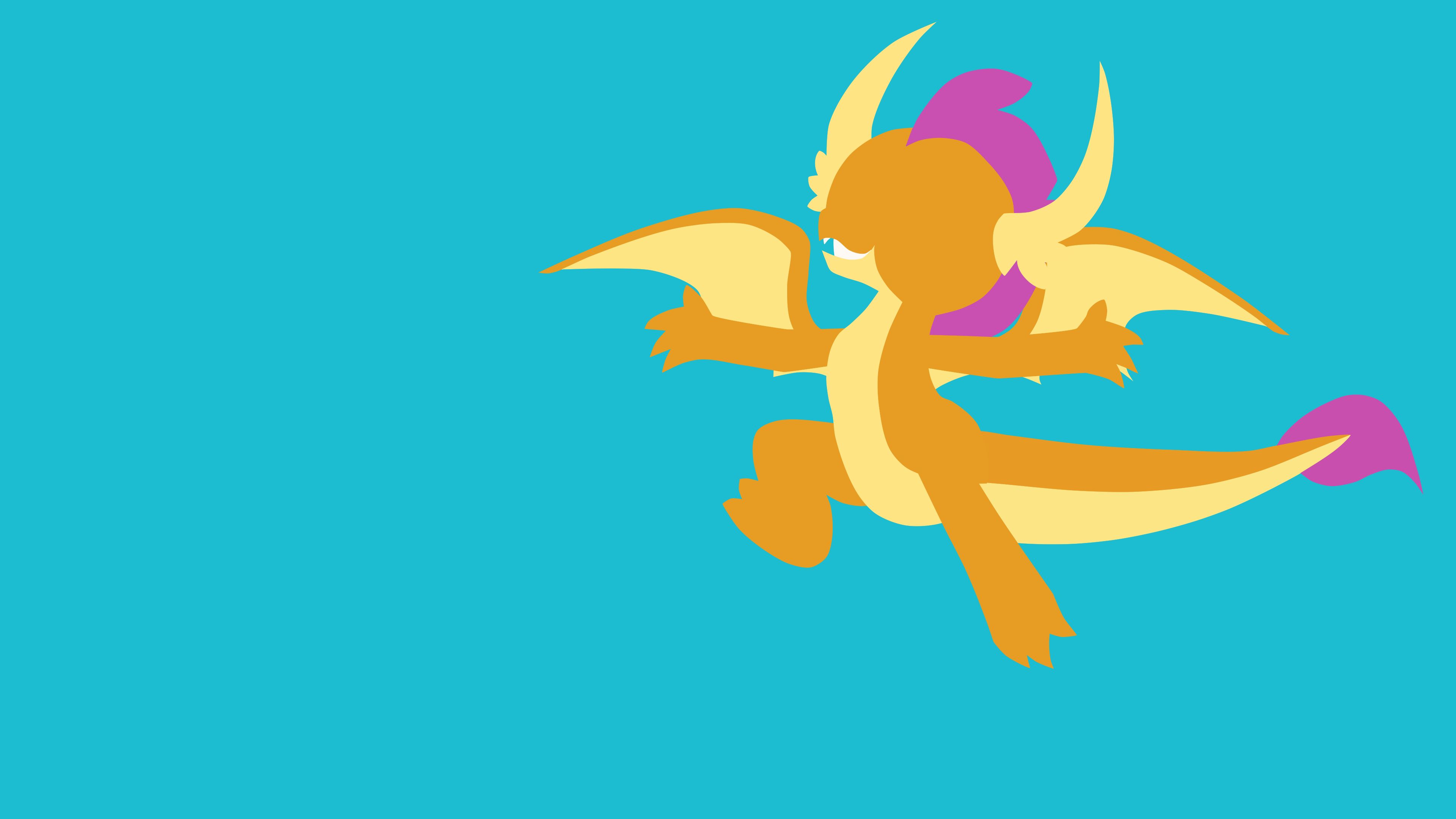 Download mobile wallpaper My Little Pony, Tv Show, Minimalist, My Little Pony: Friendship Is Magic, Smolder (My Little Pony) for free.