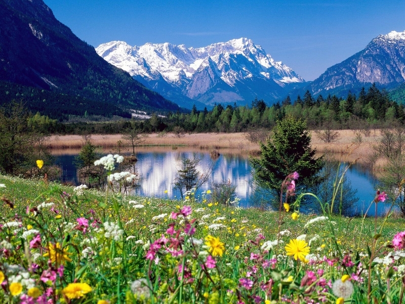 無料モバイル壁紙風景, 川, 山脈をダウンロードします。