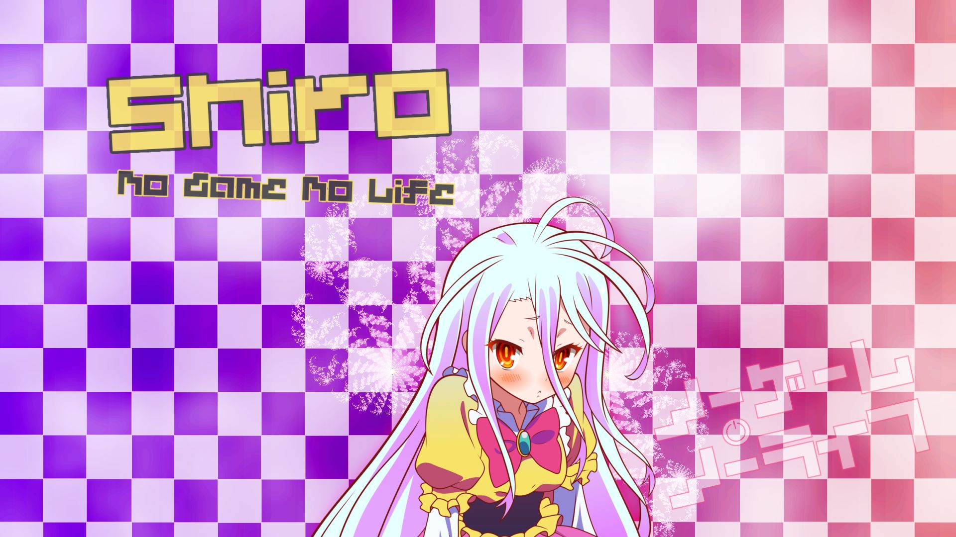 Téléchargez gratuitement l'image Animé, Shiro (Pas De Jeu Pas De Vie), No Game No Life sur le bureau de votre PC