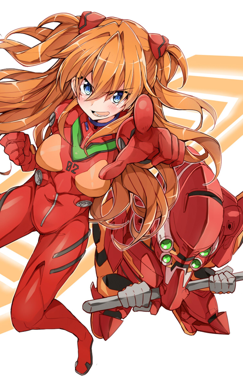 Téléchargez des papiers peints mobile Animé, Asuka Langley Sohryu, Neon Genesis Evangelion, Évangélisation gratuitement.