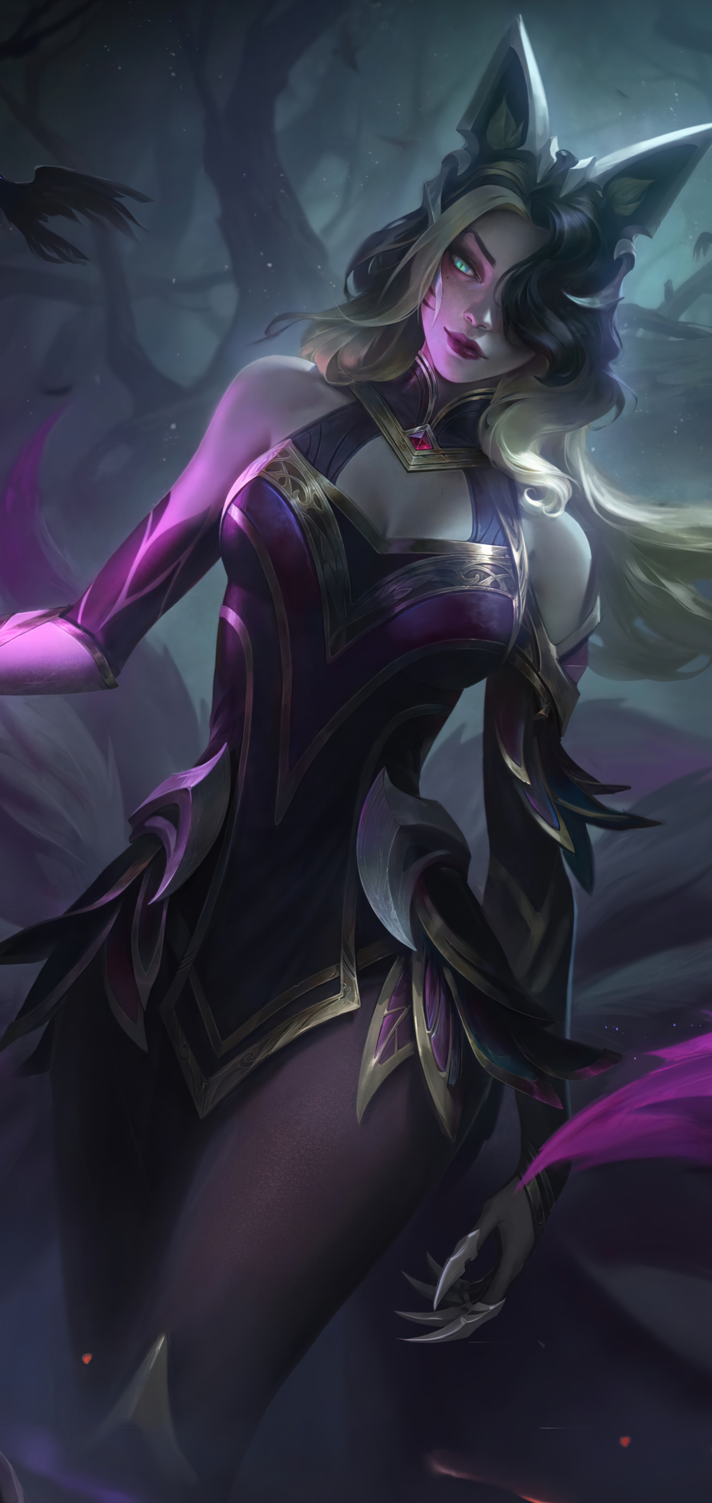 Handy-Wallpaper League Of Legends, Computerspiele, Ahri (Liga Der Legenden) kostenlos herunterladen.