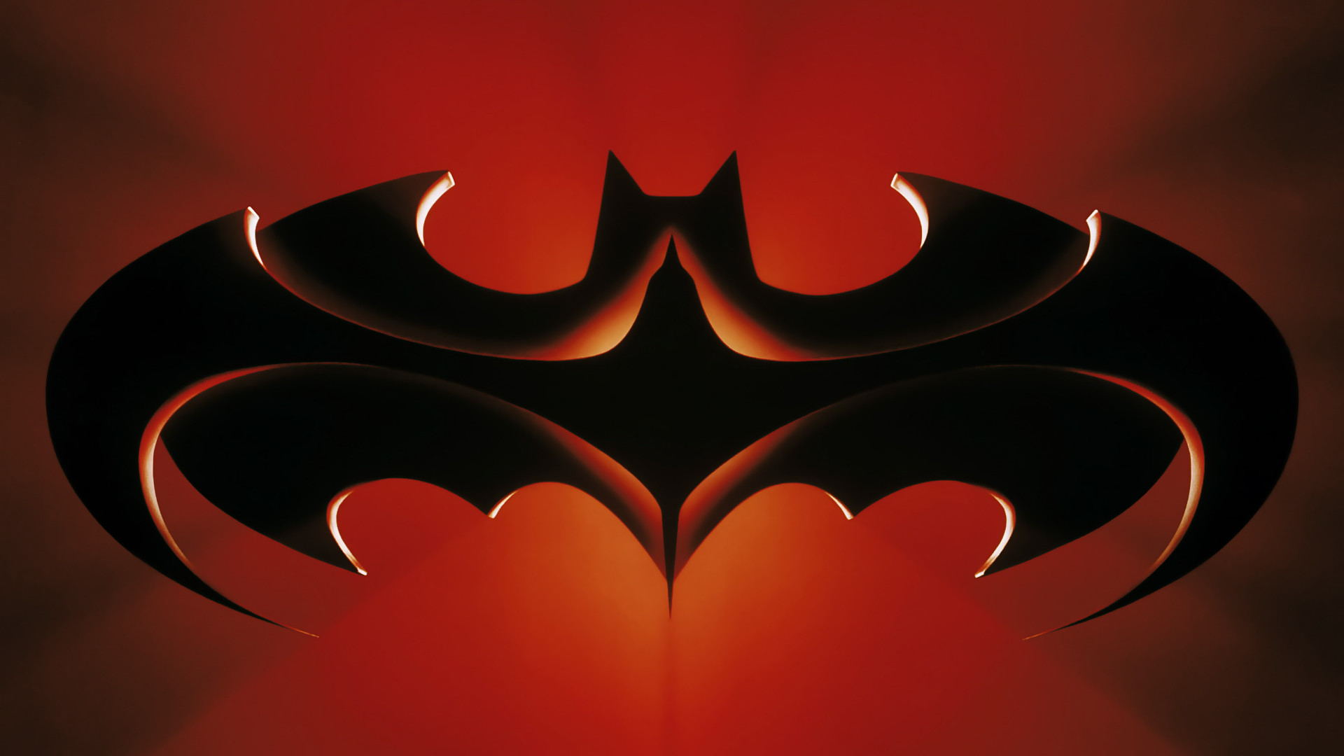 Скачать обои бесплатно Кино, Бэтмен, Логотип Бэтмена, Бэтмен И Робин картинка на рабочий стол ПК
