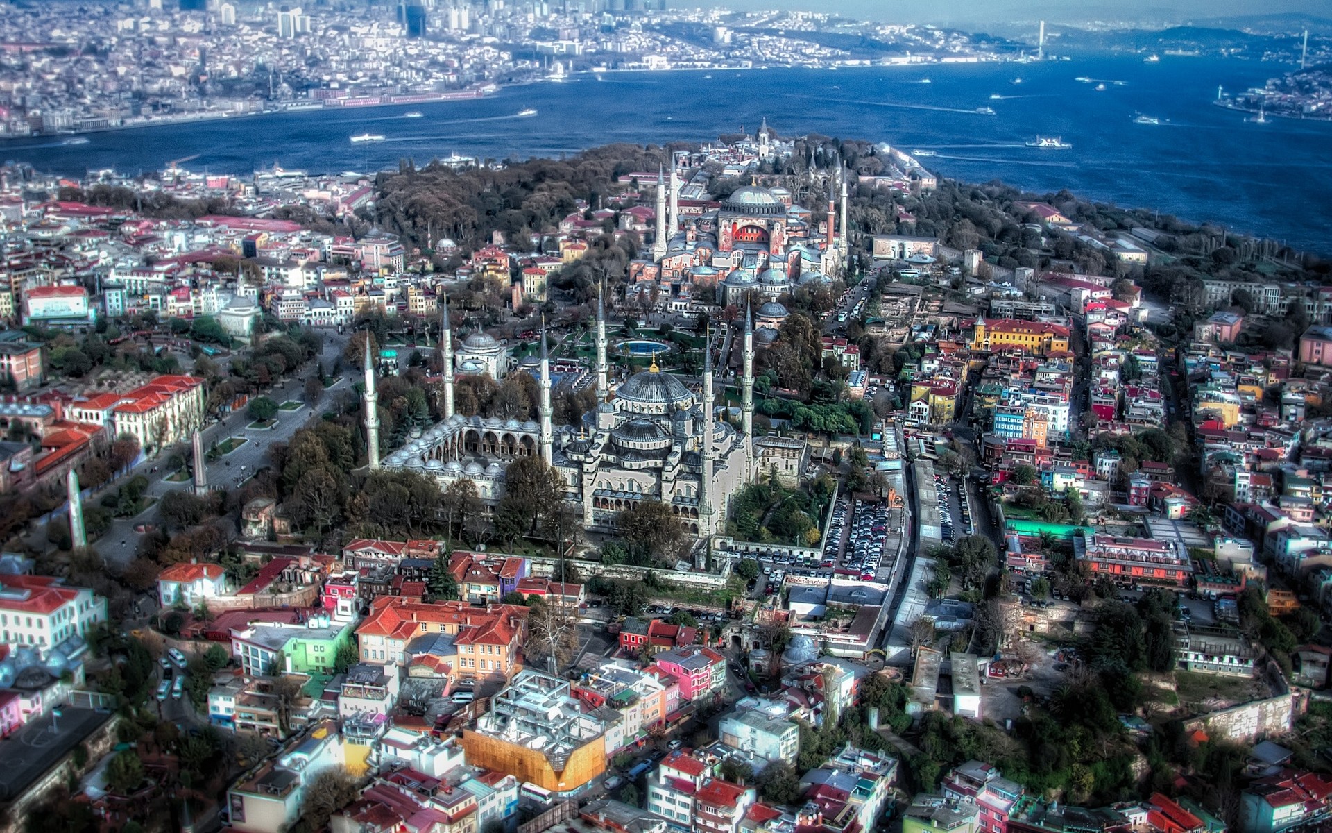 338268画像をダウンロードマンメイド, イスタンブール, ブルーモスク, スルタン アフメト モスク, 七面鳥, 都市-壁紙とスクリーンセーバーを無料で