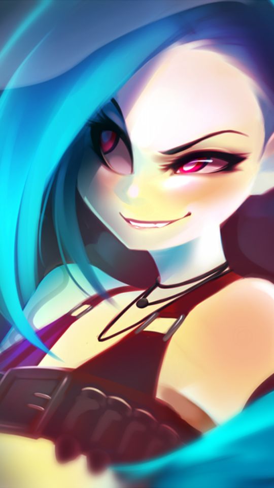 Download mobile wallpaper League Of Legends, Video Game, Jinx (League Of Legends) for free.