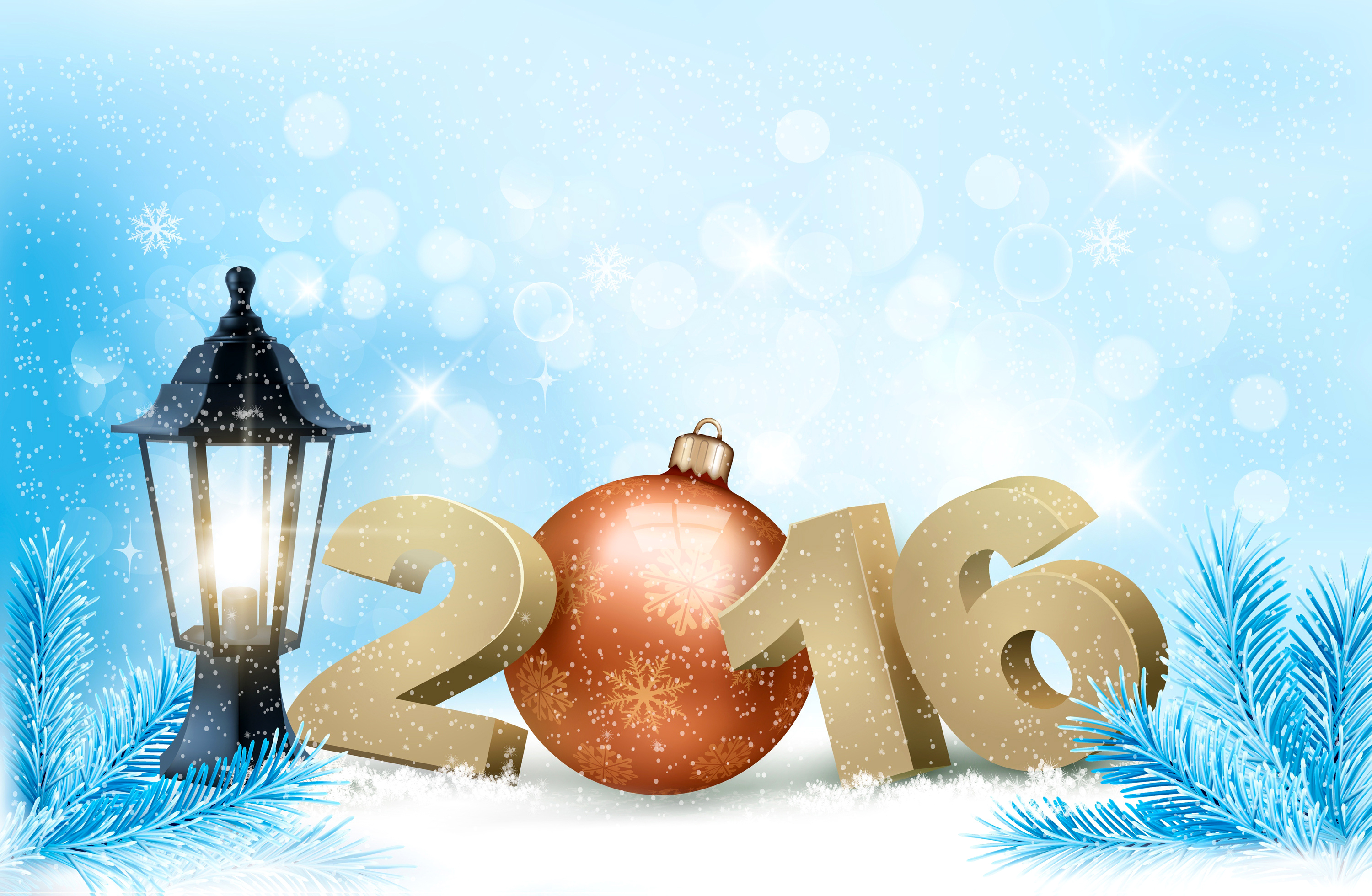 Скачать картинку Новый Год, Праздничные, Новый Год 2016 в телефон бесплатно.