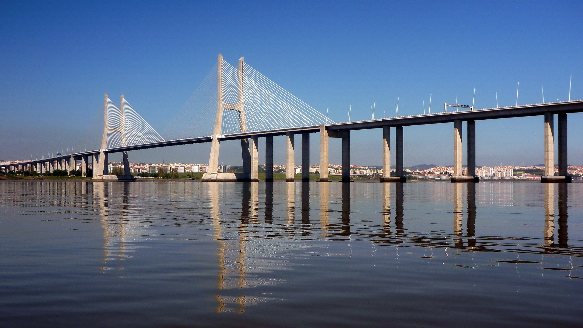 Baixar papel de parede para celular de Ponte Vasco Da Gama, Pontes, Feito Pelo Homem gratuito.