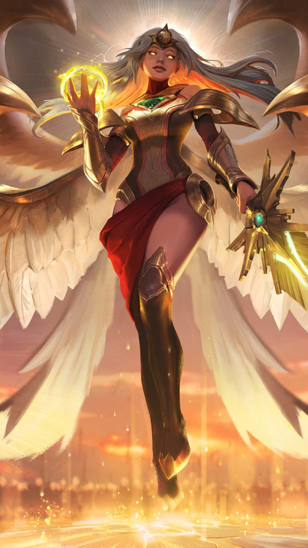 Handy-Wallpaper League Of Legends, Computerspiele, Kayle (Liga Der Legenden) kostenlos herunterladen.