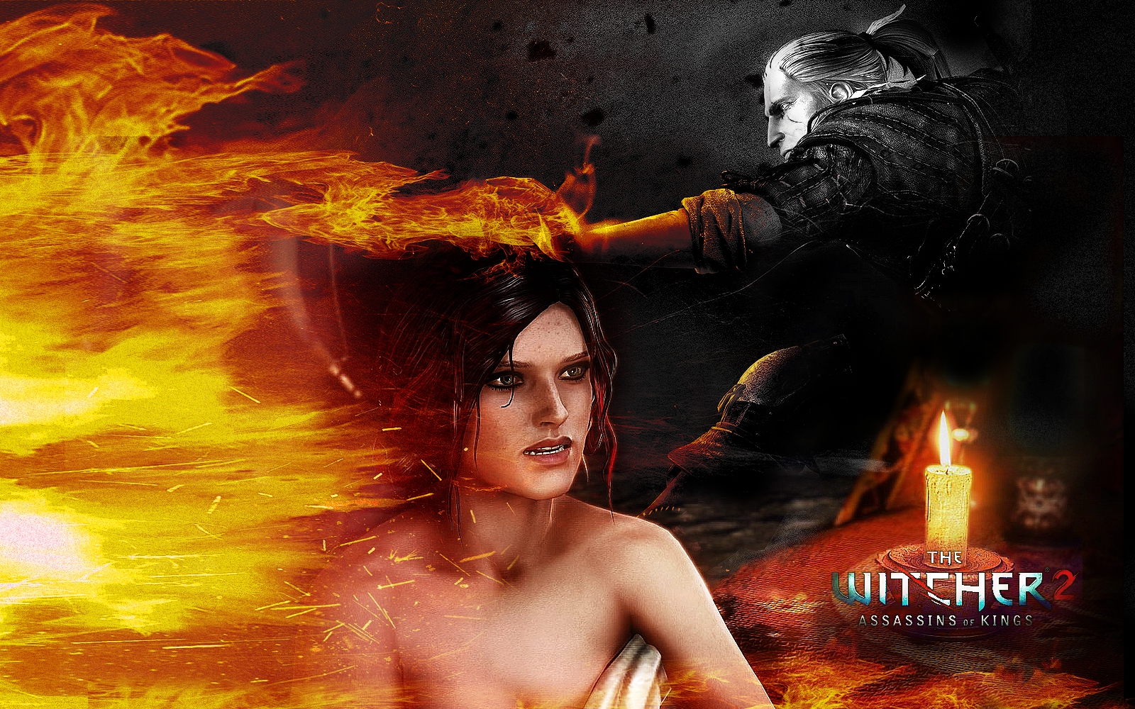 video game, the witcher 2: assassins of kings, the witcher, triss merigold