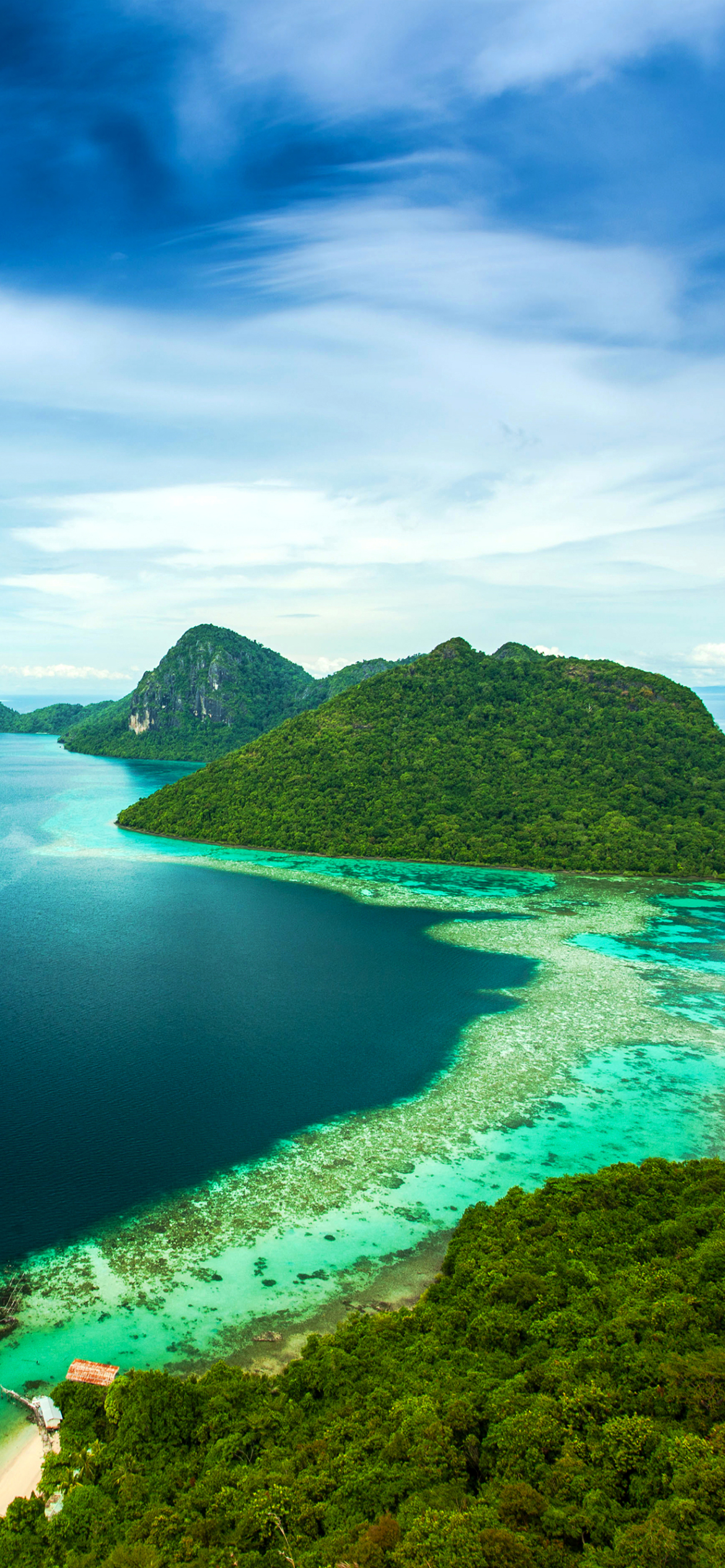 Скачать картинку Остров, Береговая Линия, Малайзия, Фотографии в телефон бесплатно.