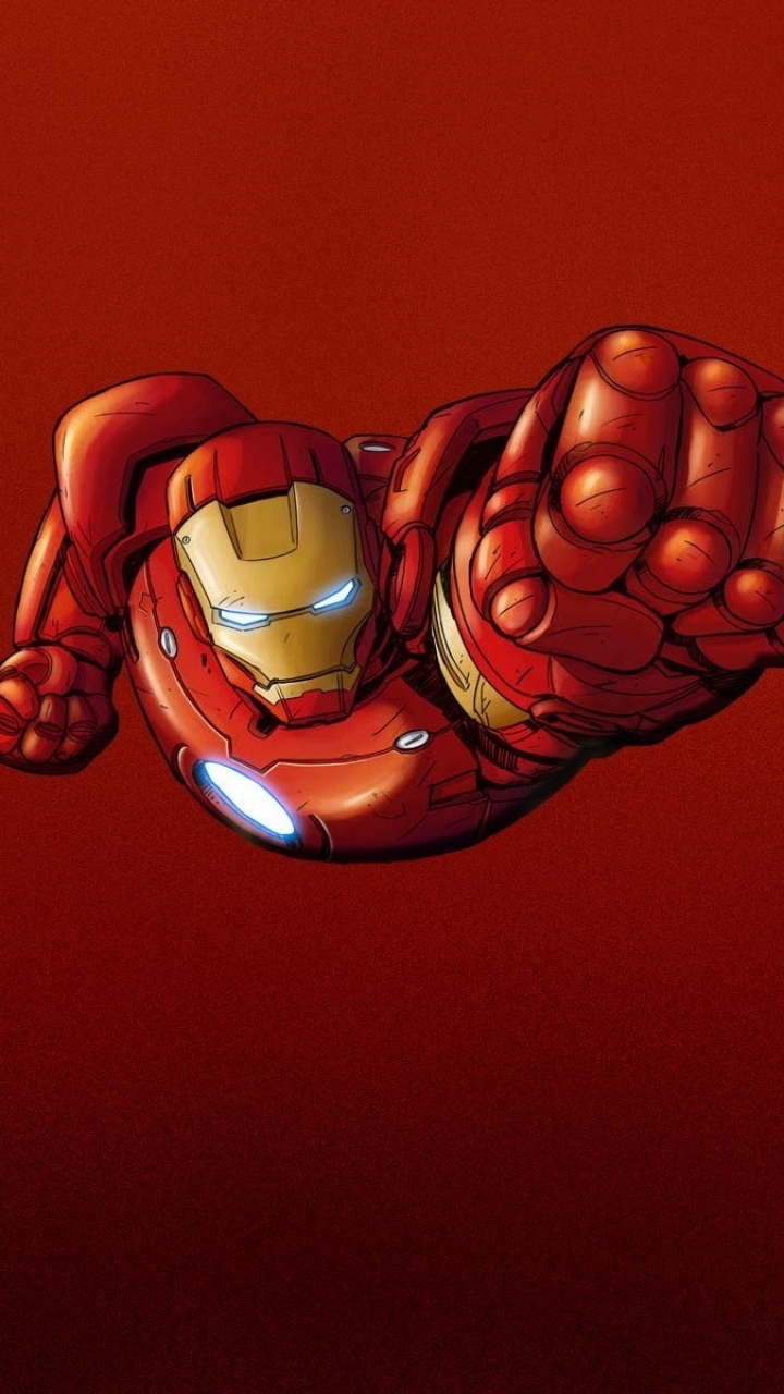 Handy-Wallpaper Iron Man, Comics kostenlos herunterladen.