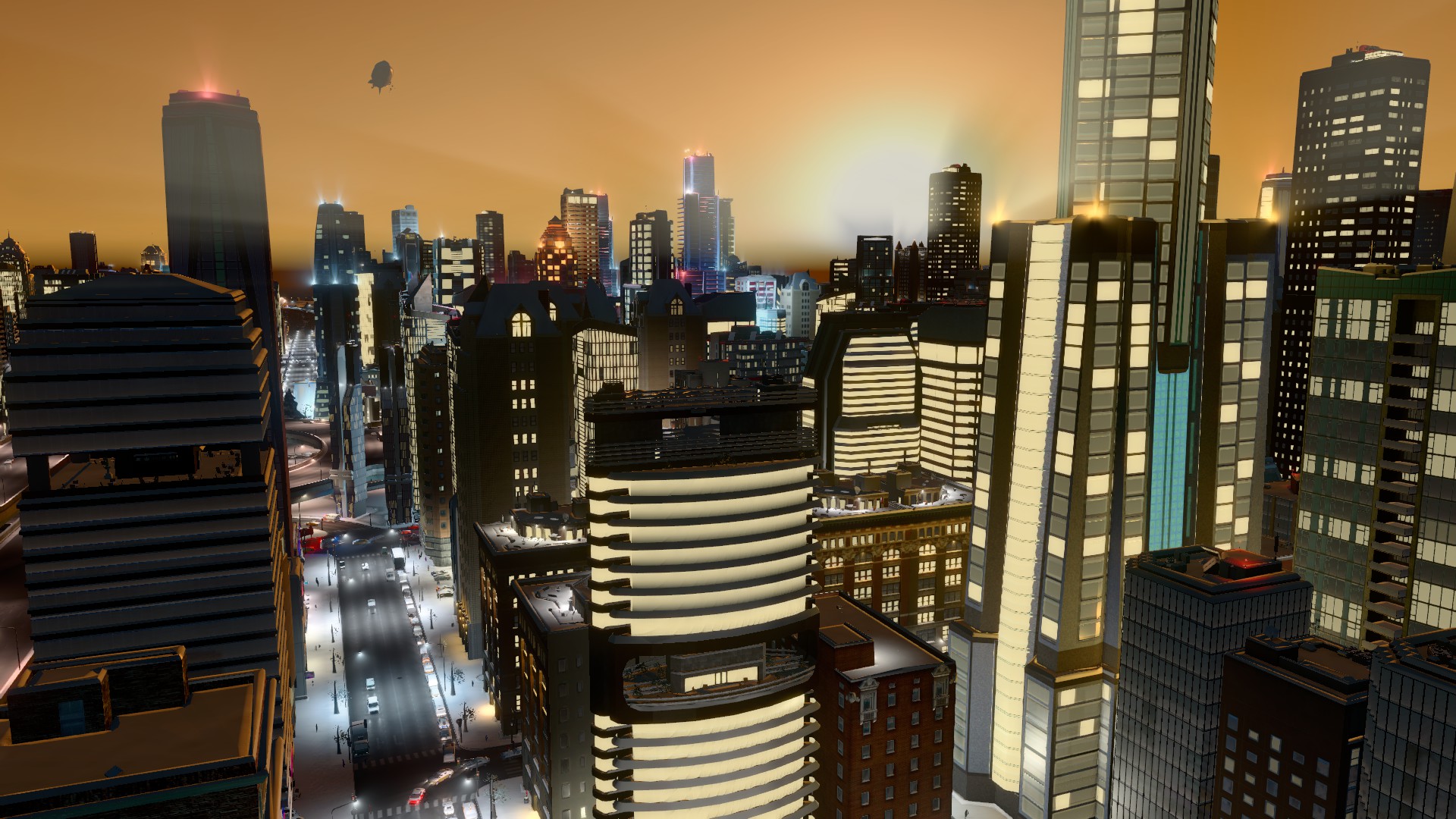 無料モバイル壁紙都市, 街, 超高層ビル, テレビゲーム, 都市: スカイラインをダウンロードします。