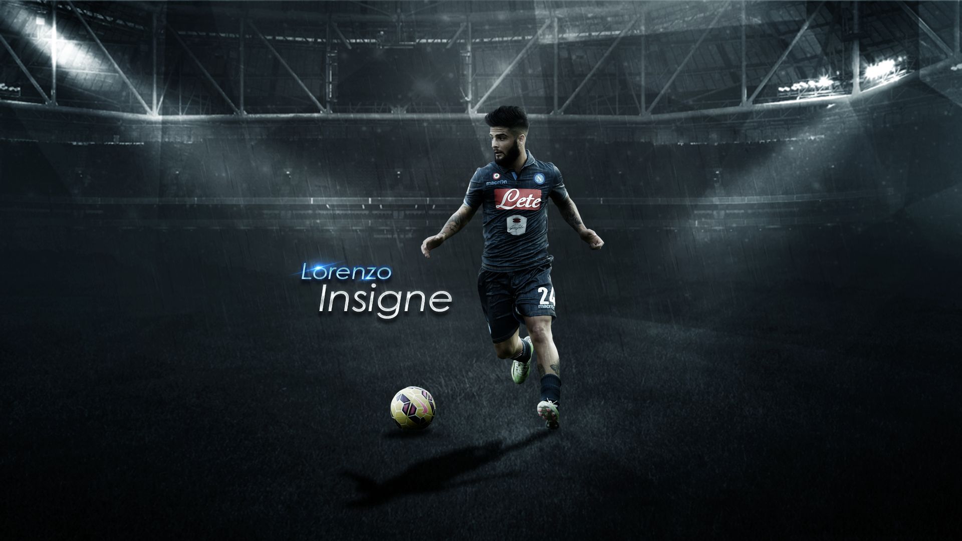 Download mobile wallpaper Sports, Soccer, S S C Napoli, Lorenzo Insigne for free.