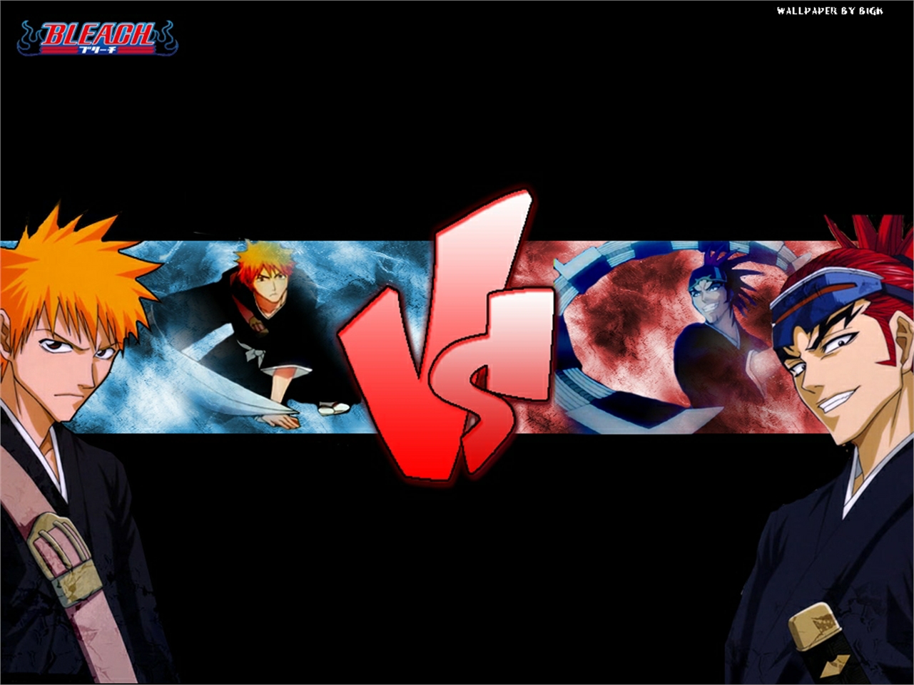 Free download wallpaper Anime, Bleach, Renji Abarai, Ichigo Kurosaki on your PC desktop