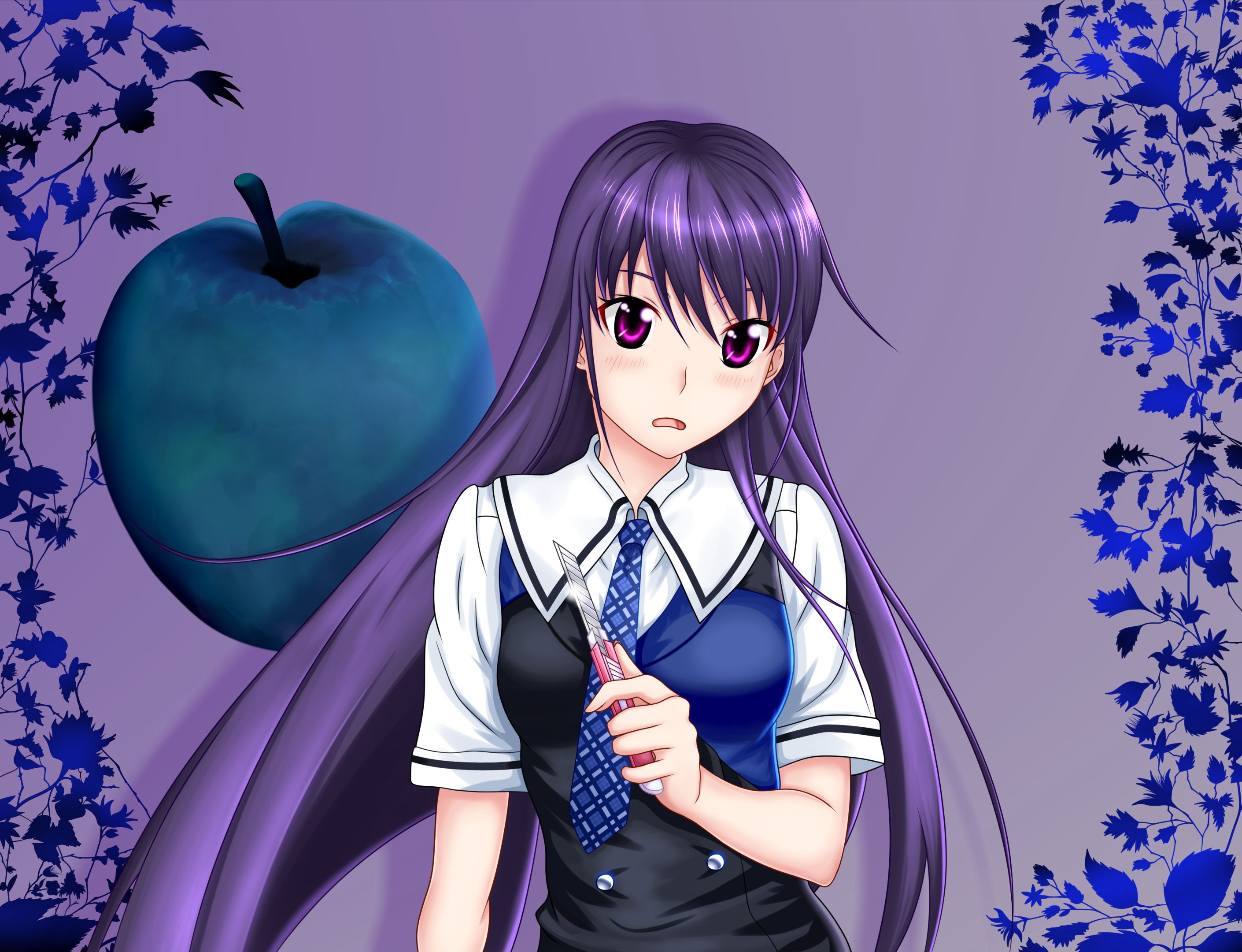 Laden Sie das Animes, Grisaia (Serie), Yumiko Sakaki-Bild kostenlos auf Ihren PC-Desktop herunter