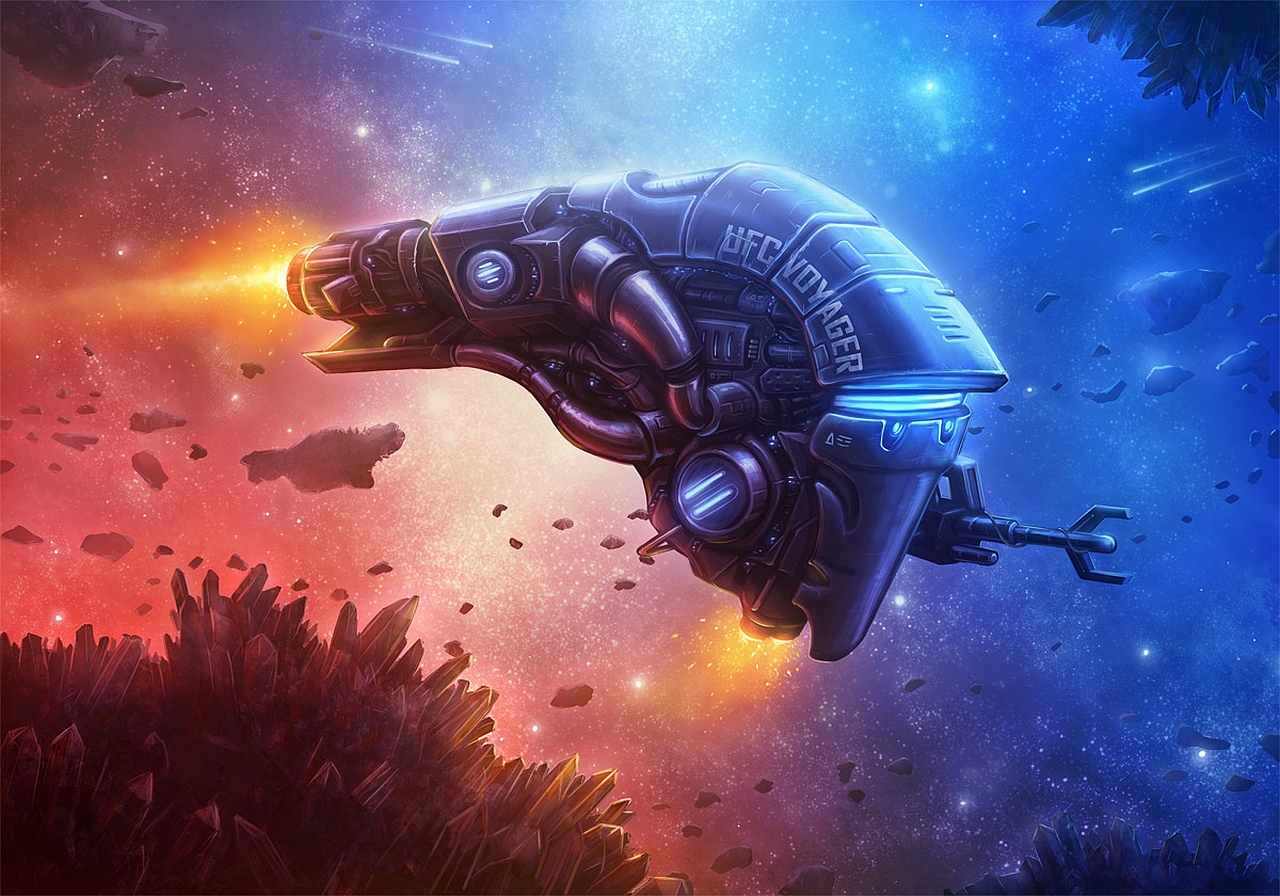 Download mobile wallpaper Spaceship, Sci Fi for free.