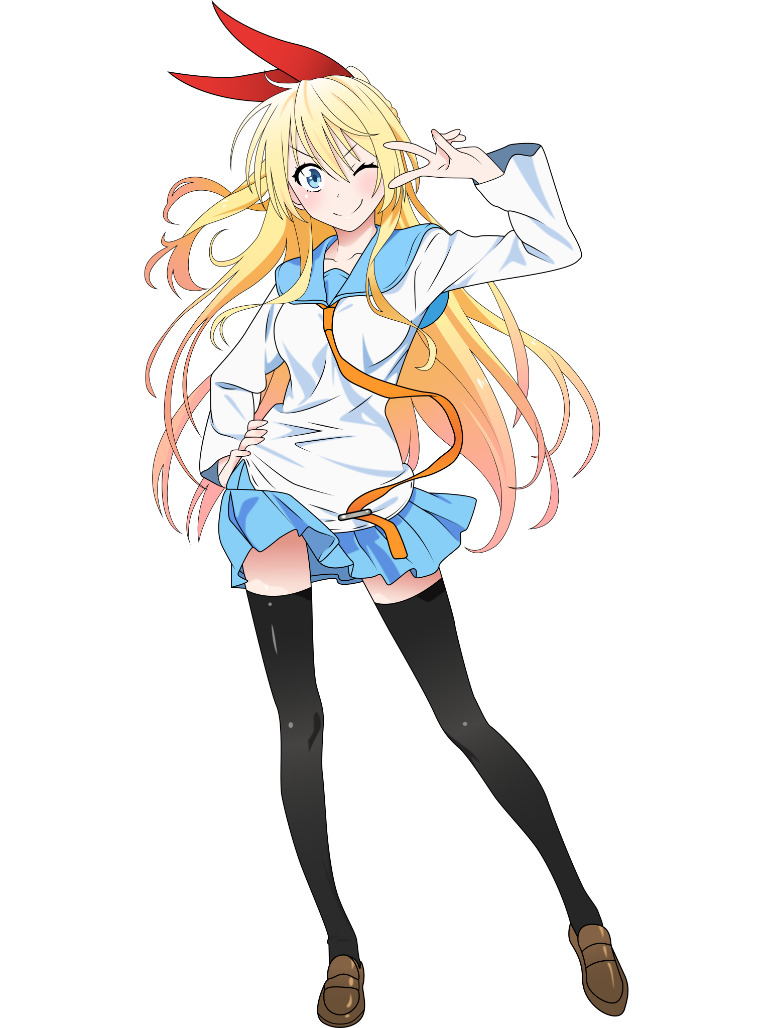 Handy-Wallpaper Animes, Chitoge Kirisaki, Nisekoi kostenlos herunterladen.