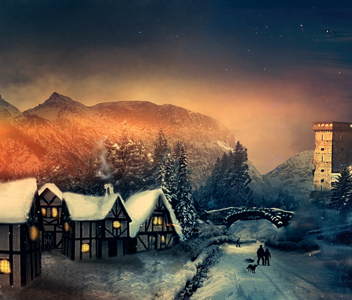 Free download wallpaper Christmas, Holiday on your PC desktop