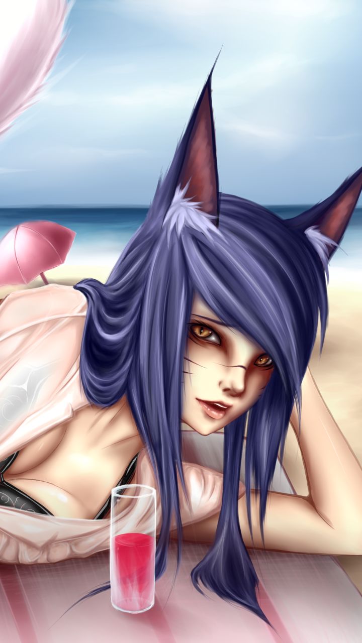 Download mobile wallpaper League Of Legends, Video Game, Ahri (League Of Legends) for free.