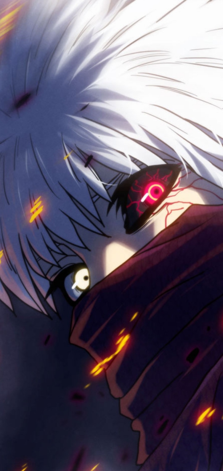 Baixar papel de parede para celular de Anime, Heterocromia, Olhos Vermelhos, Cabelo Branco, Ken Kaneki, Tokyo Ghoul, Tokyo Ghoul: Re gratuito.