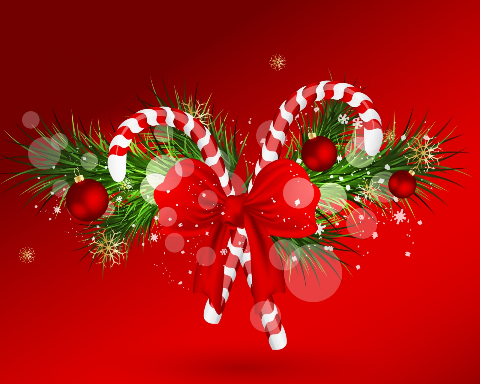 PCデスクトップにクリスマス, クリスマスオーナメント, ホリデー, キャンディー・ケーン画像を無料でダウンロード