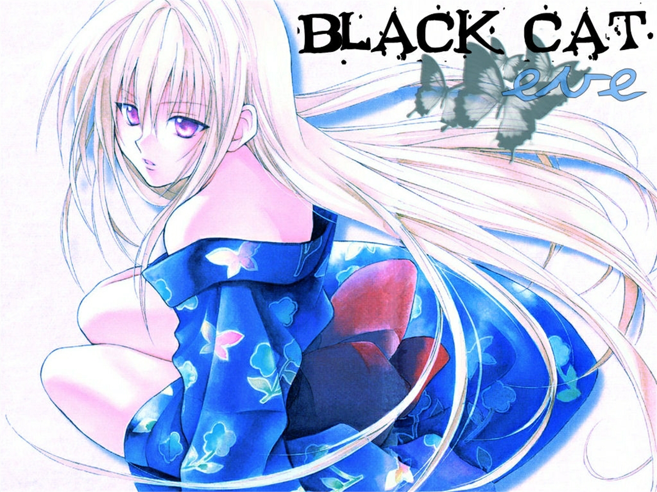 Download mobile wallpaper Anime, Black Cat for free.