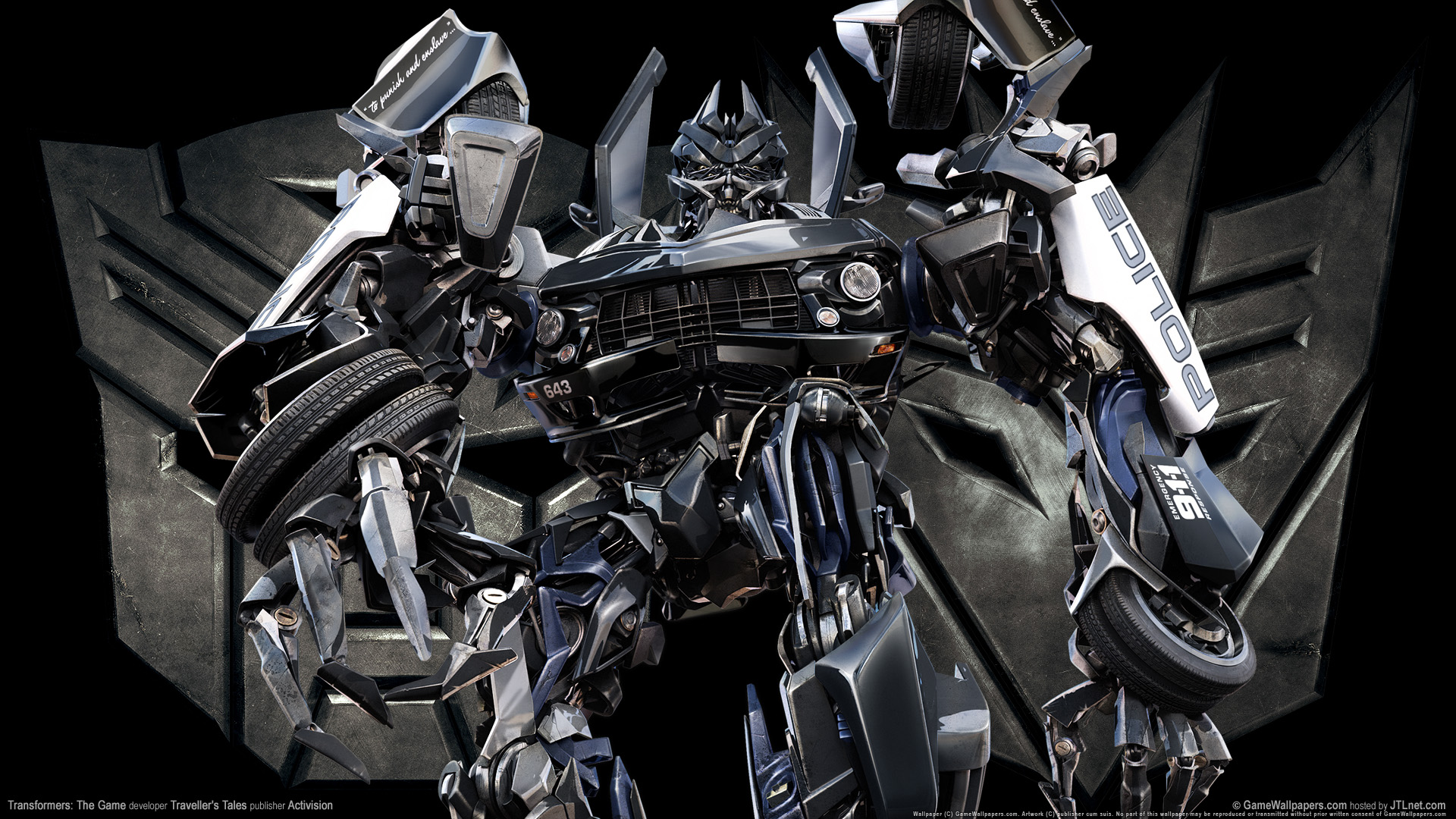 Baixe gratuitamente a imagem Transformadores, Videogame, Transformers: O Jogo, Couro De Ferro na área de trabalho do seu PC