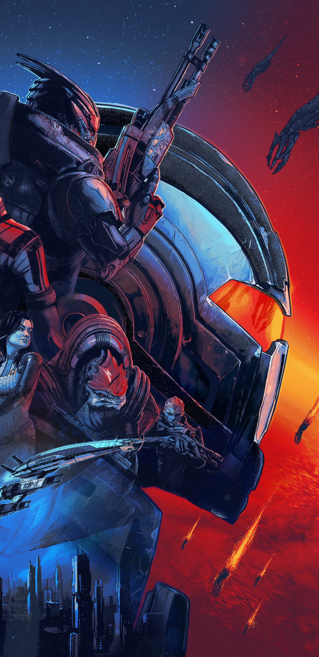 Handy-Wallpaper Mass Effect, Computerspiele, Massenwirkung, Mass Effect 3, Masseneffekt 2, Mass Effect: Legendary Edition kostenlos herunterladen.