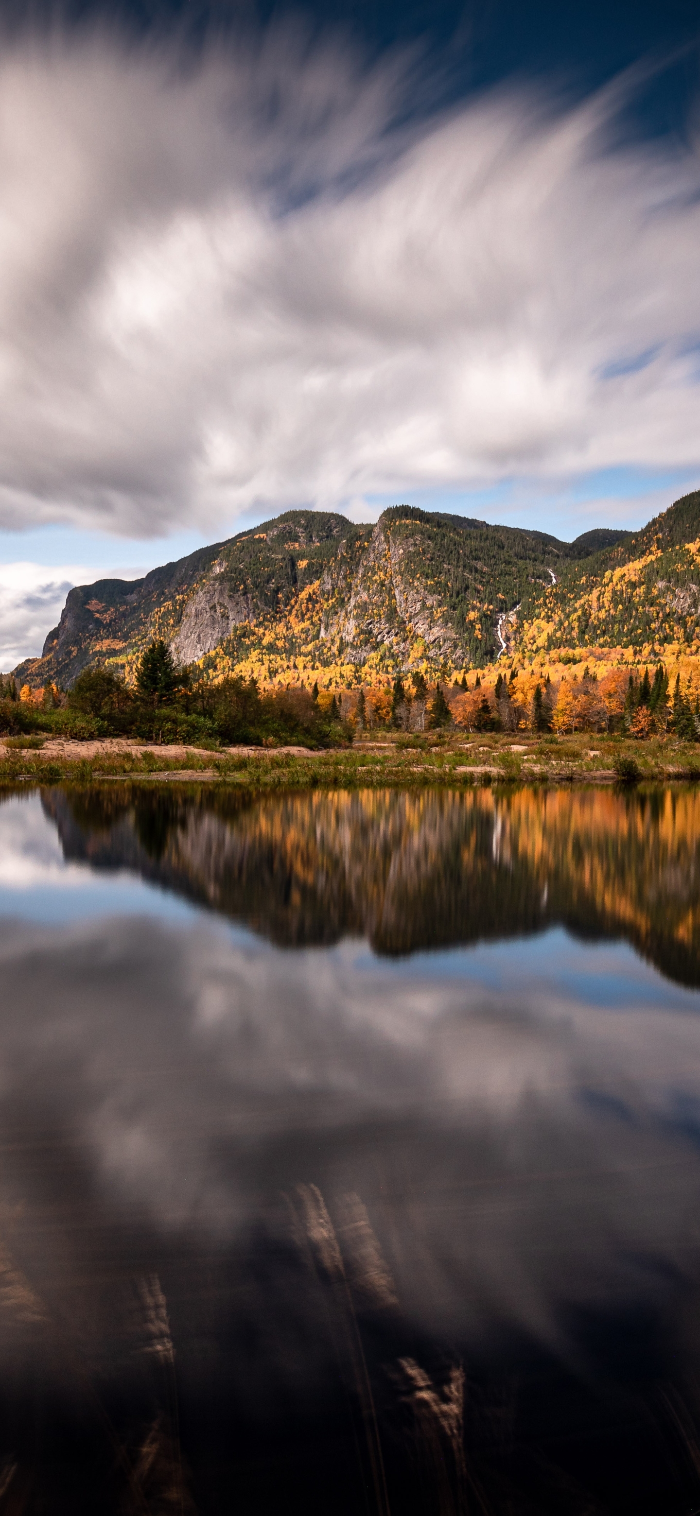 Descarga gratuita de fondo de pantalla para móvil de Lago, Canadá, Tierra/naturaleza, Reflejo.