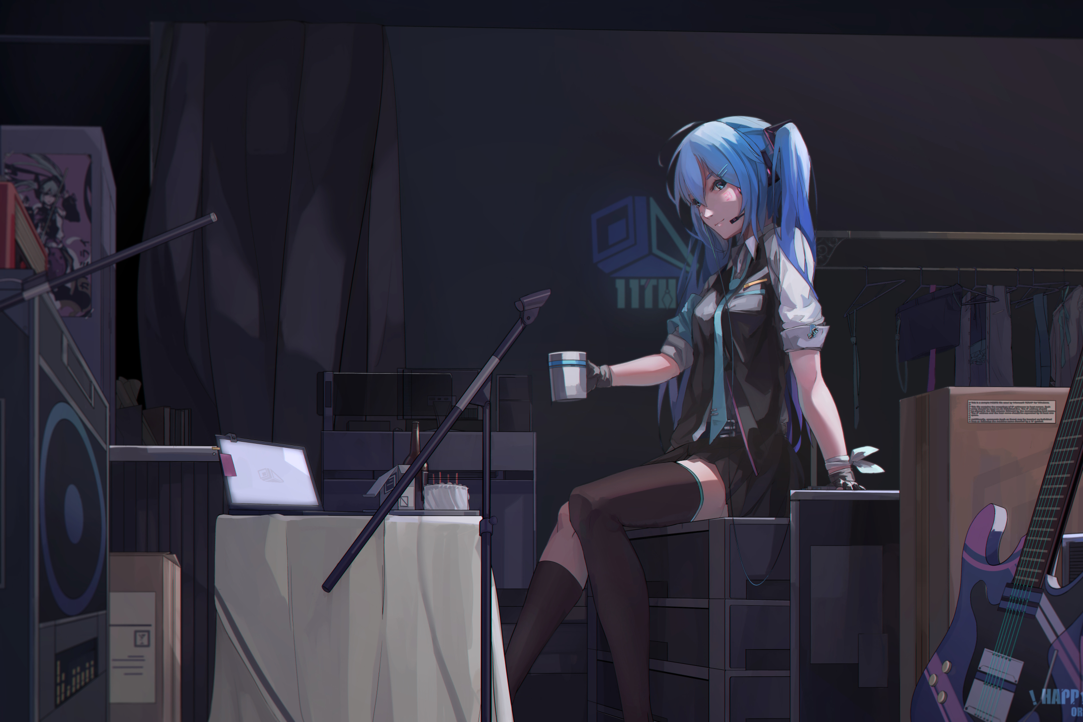 Free download wallpaper Anime, Vocaloid, Hatsune Miku on your PC desktop