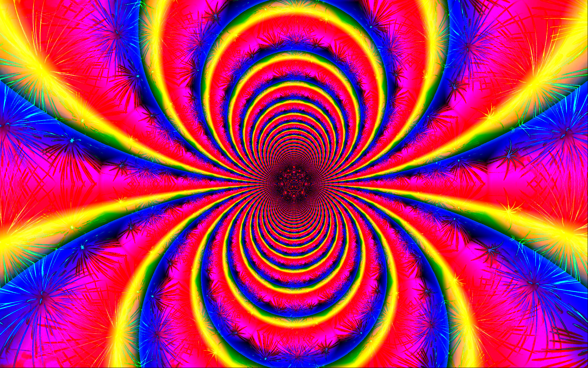 623688 Hintergrundbild herunterladen kaleidoskop, abstrakt, regenbogen, bunt, farben, psychedelisch - Bildschirmschoner und Bilder kostenlos