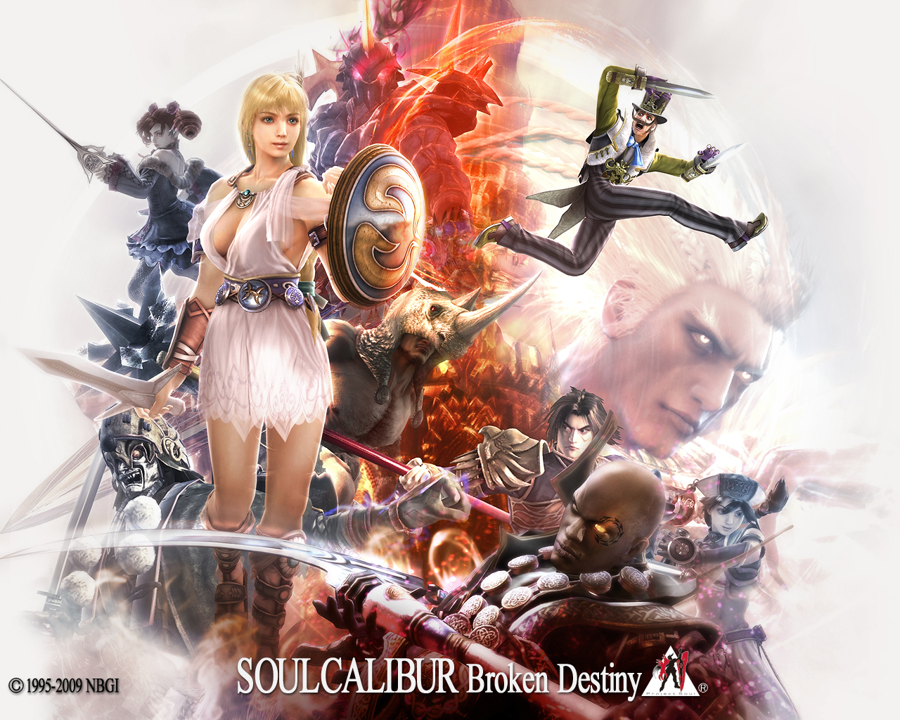 Laden Sie Soulcalibur: Gebrochenes Schicksal HD-Desktop-Hintergründe herunter