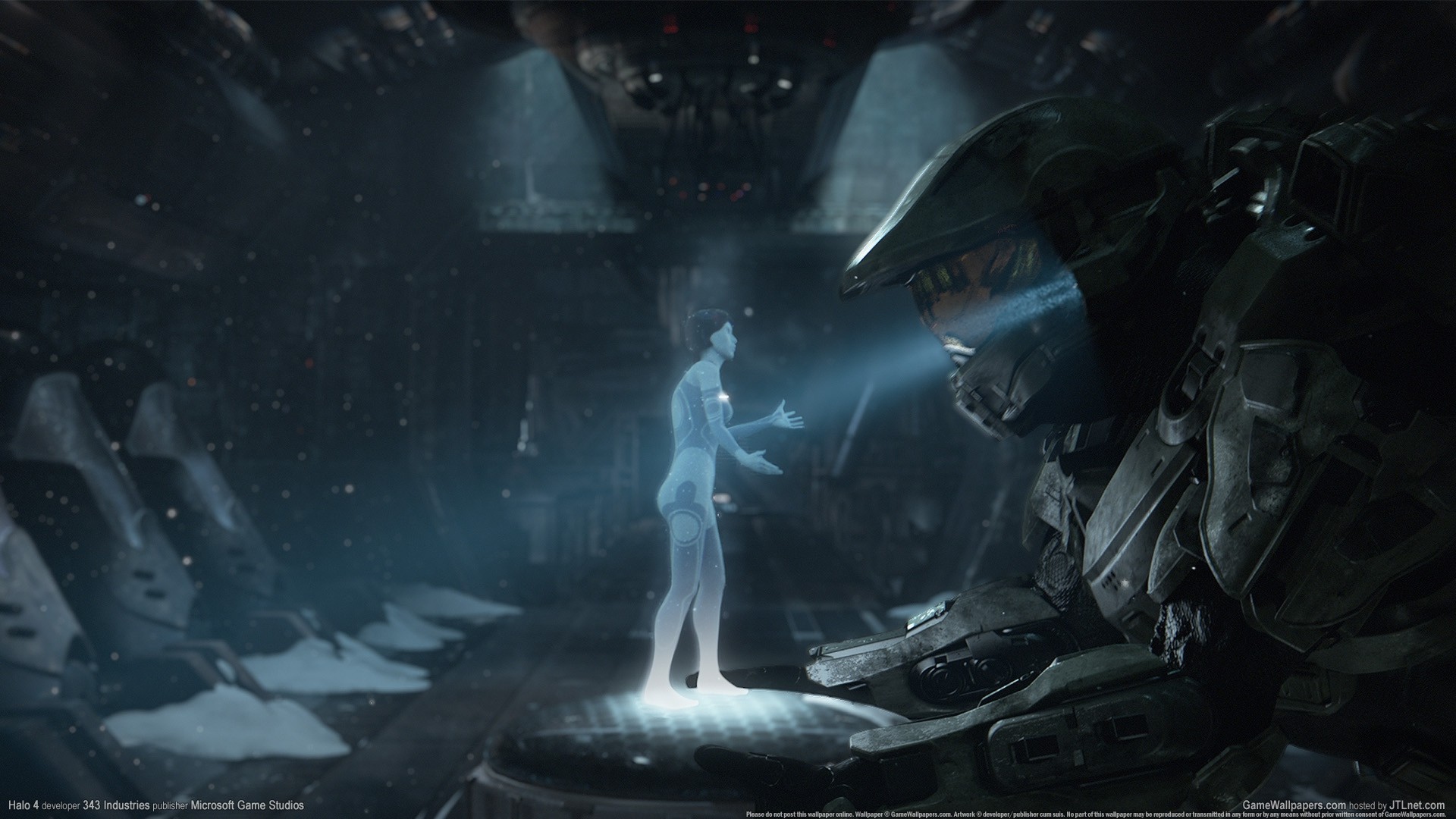Скачать обои бесплатно Видеоигры, Гало, Halo 4 картинка на рабочий стол ПК