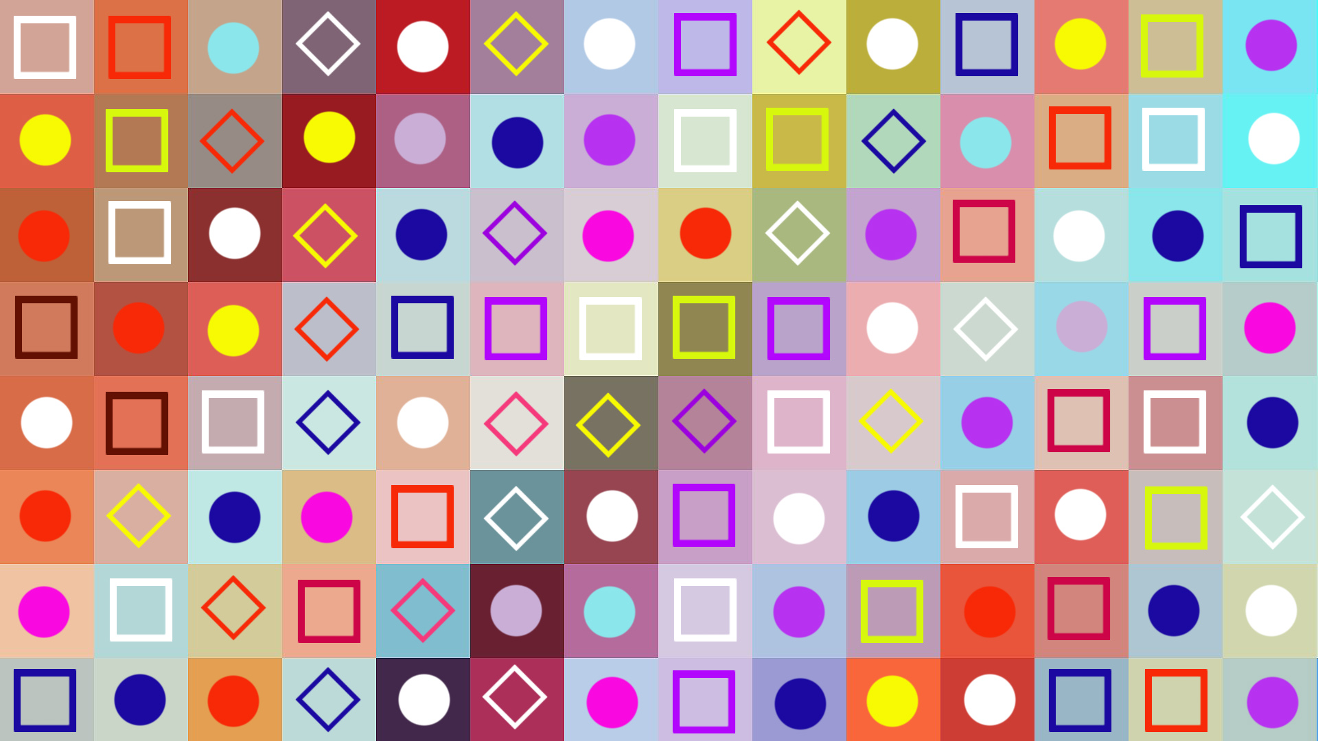 Free download wallpaper Abstract, Colorful, Square, Circle, Shapes, Geometry on your PC desktop