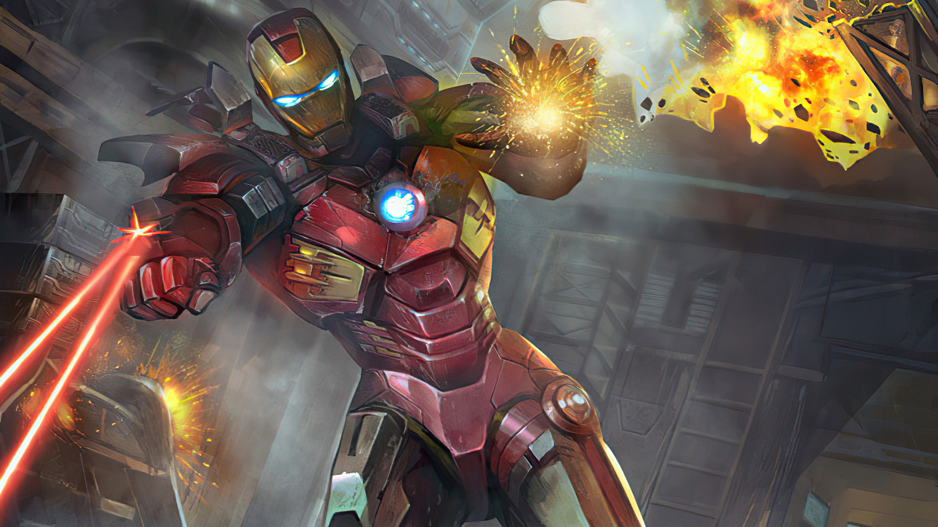 Baixar papel de parede para celular de Homem De Ferro, História Em Quadrinhos, Super Heroi gratuito.