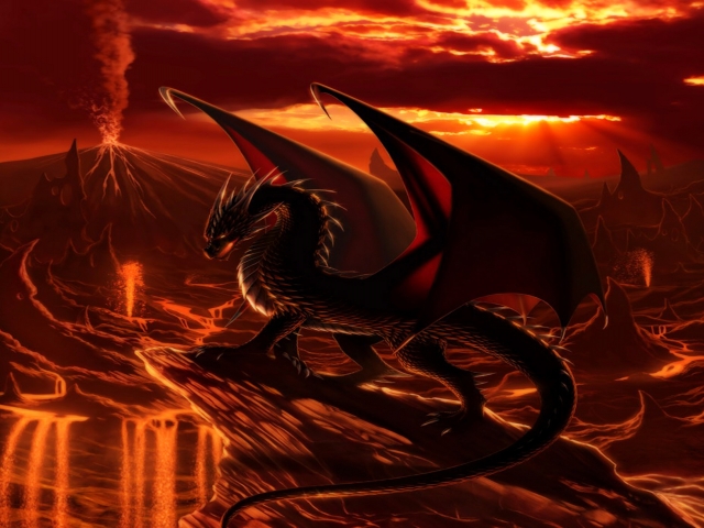 Download mobile wallpaper Fantasy, Dragon for free.