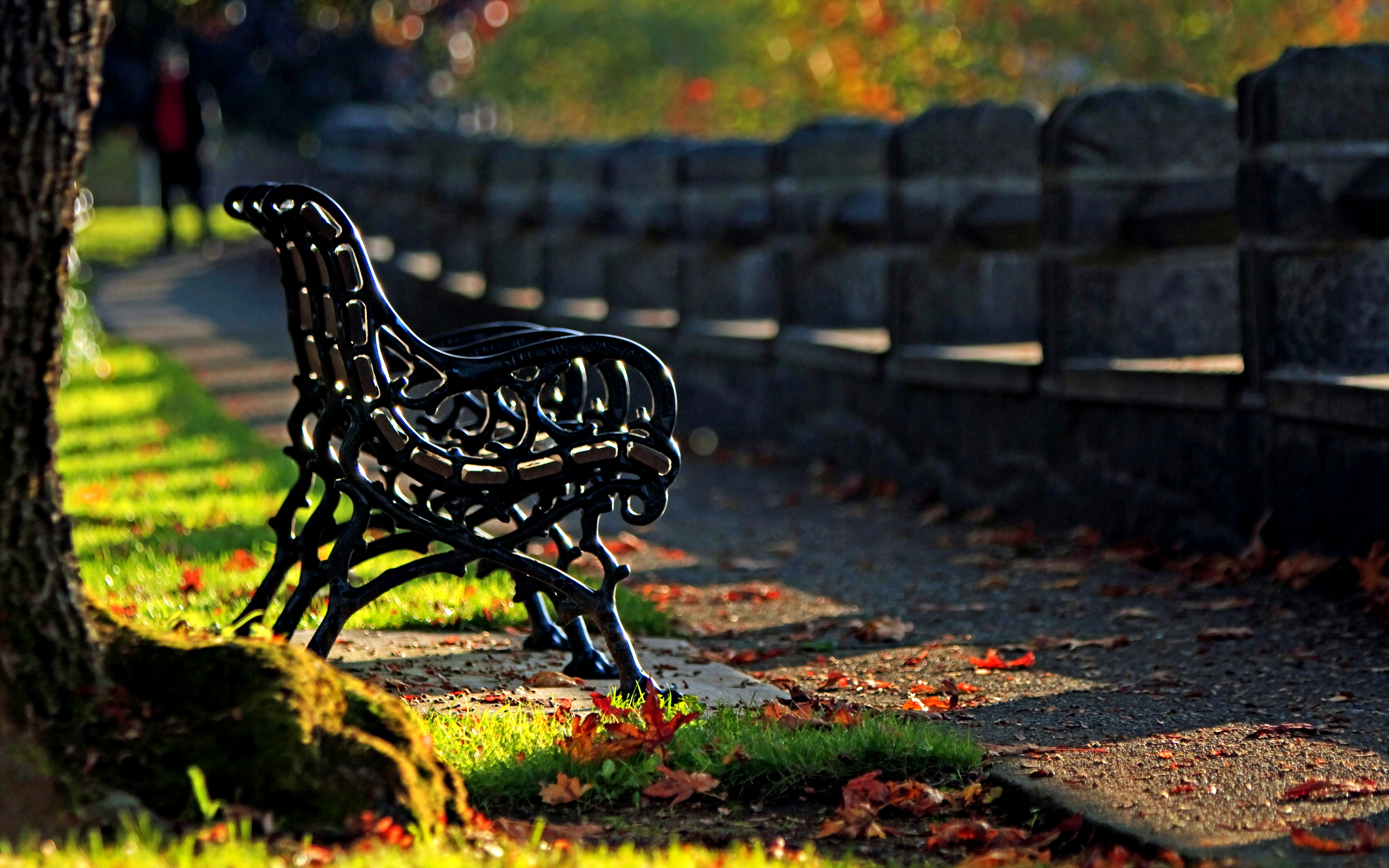 Download mobile wallpaper Bench, Man Made for free.