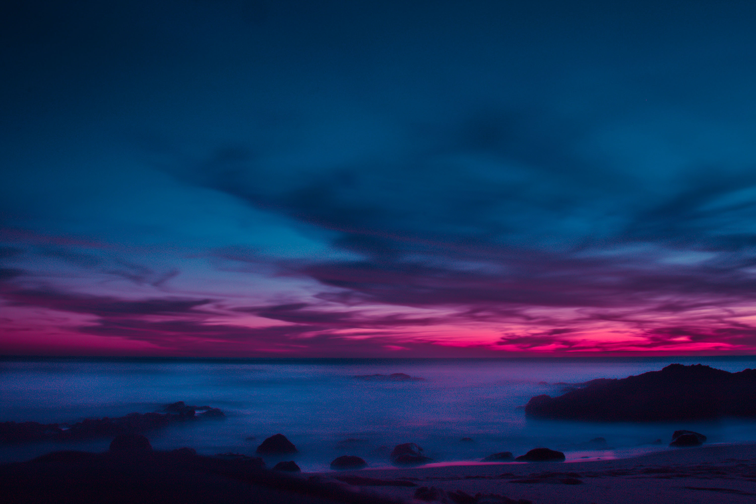 Скачать картинку Закат, Пляж, Земля/природа в телефон бесплатно.