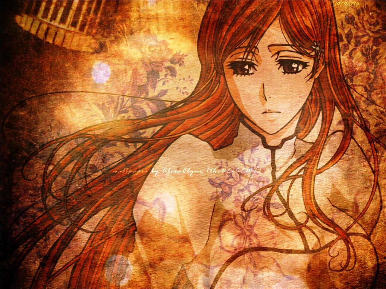 Handy-Wallpaper Bleach, Animes, Orihime Inoue kostenlos herunterladen.