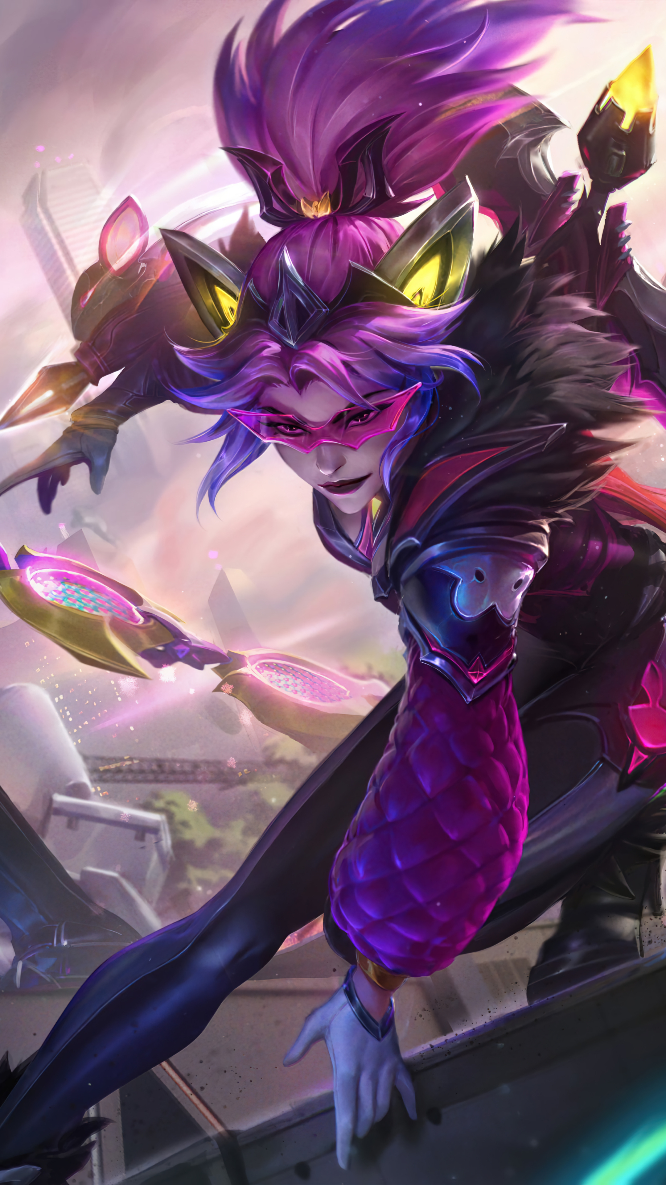 Download mobile wallpaper League Of Legends, Video Game, Vayne (League Of Legends) for free.