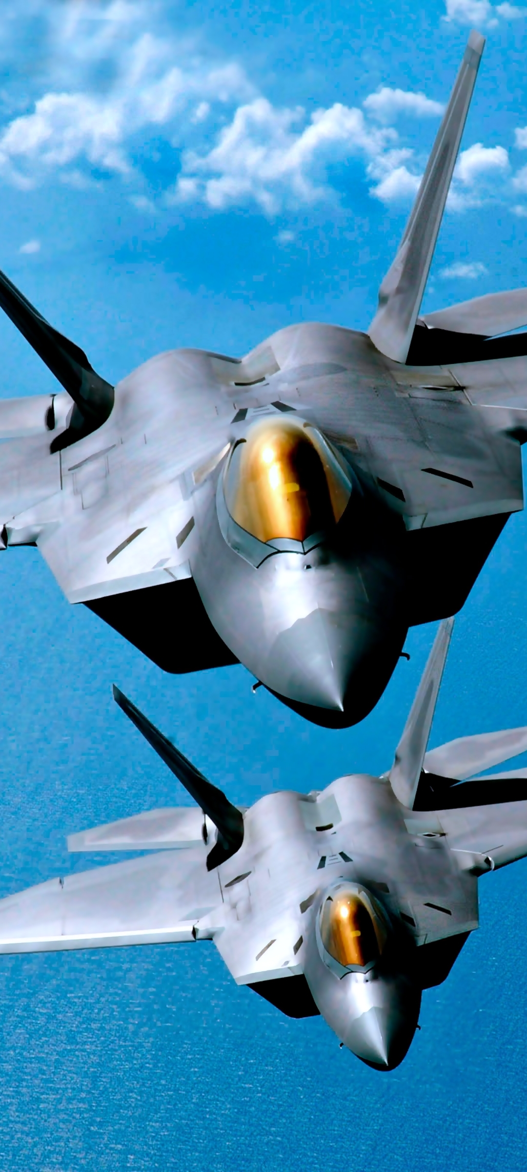 無料モバイル壁紙戦闘機, 航空機, ジェット戦闘機, 軍隊, ロッキード マーチン F 22 ラプターをダウンロードします。