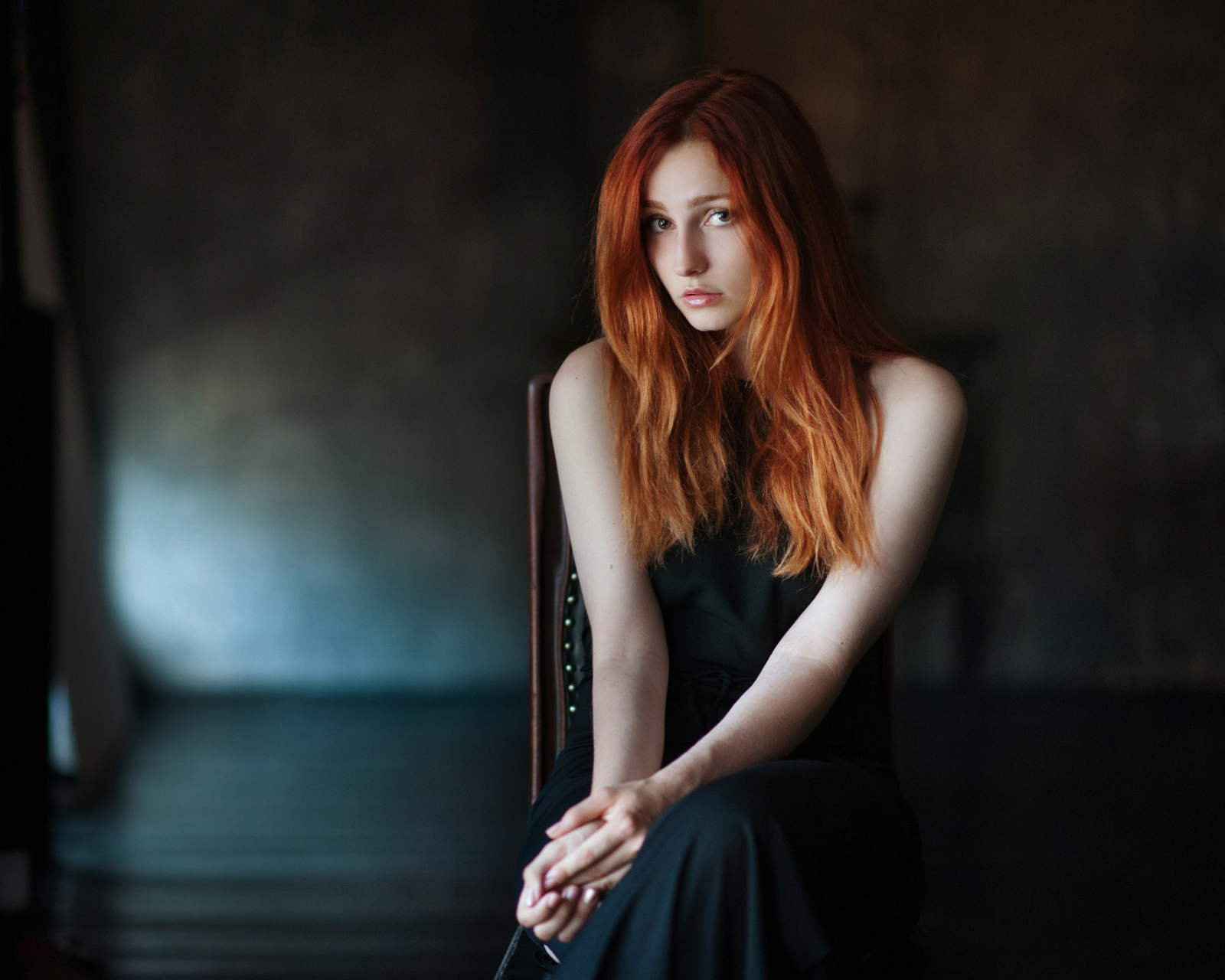 Free download wallpaper Redhead, Bokeh, Model, Women, Brown Eyes on your PC desktop