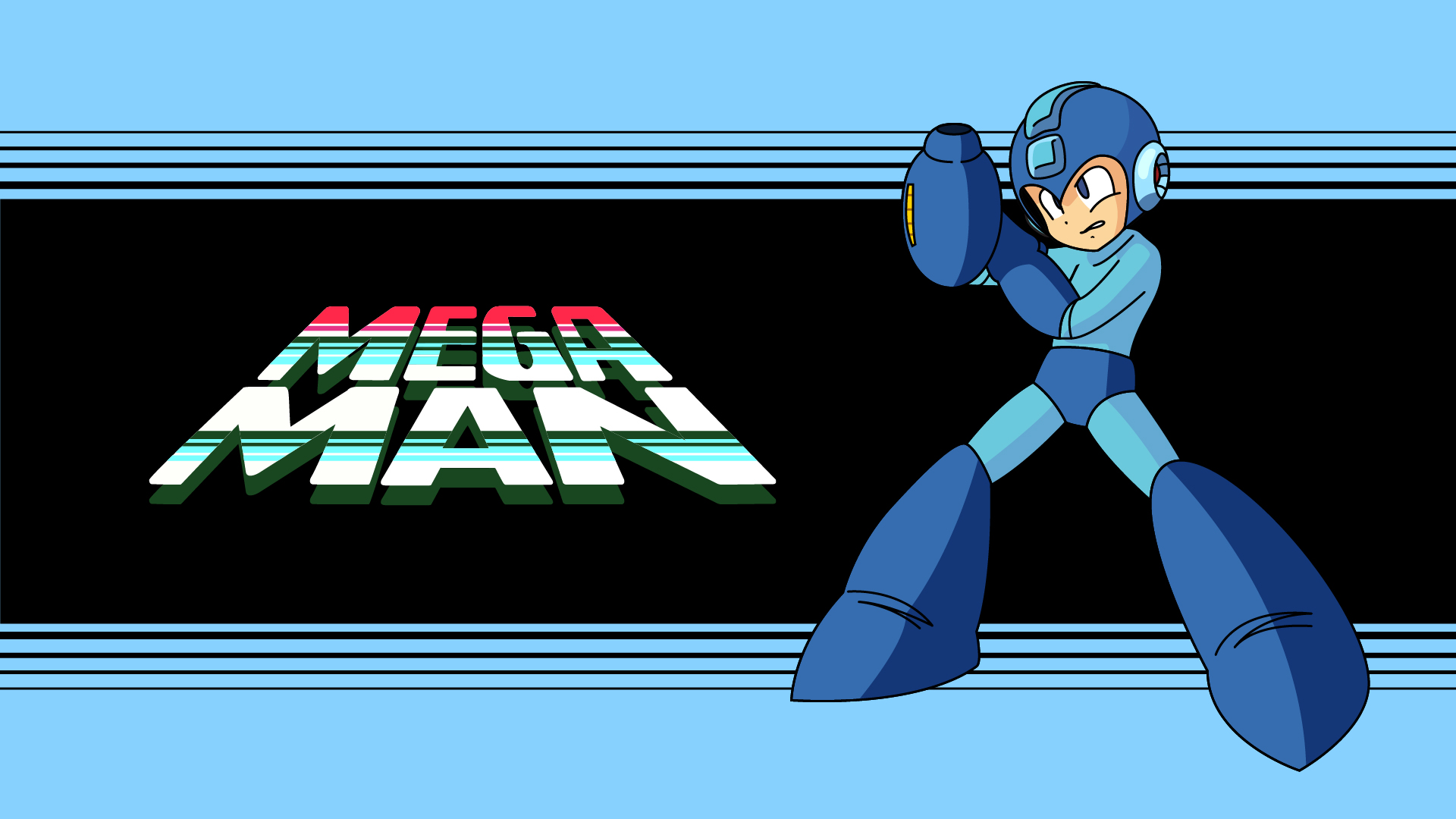 Laden Sie Mega Man & Bass HD-Desktop-Hintergründe herunter