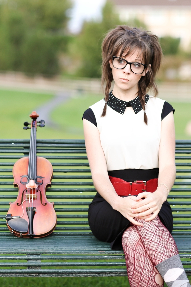 Handy-Wallpaper Musik, Lindsey Stirling kostenlos herunterladen.