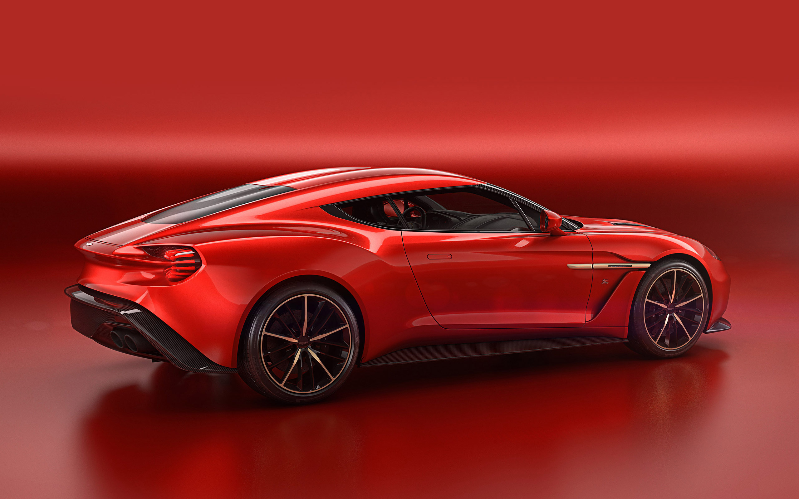 Die besten Aston Martin Vanquish Zagato Konzept-Hintergründe für den Telefonbildschirm