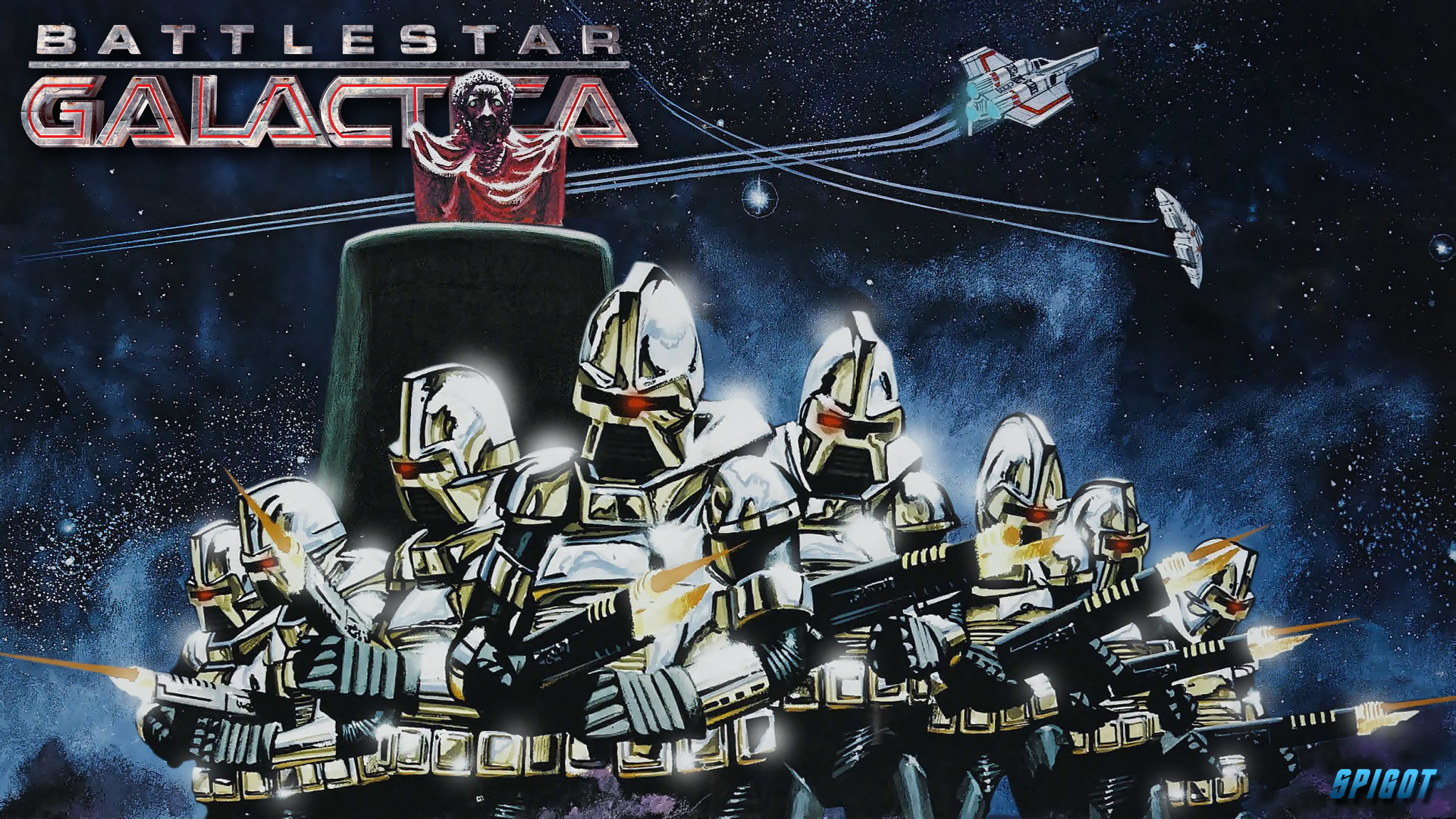 325991 Bild herunterladen fernsehserien, kampfstern galactica (1978), battlestar galactica - Hintergrundbilder und Bildschirmschoner kostenlos