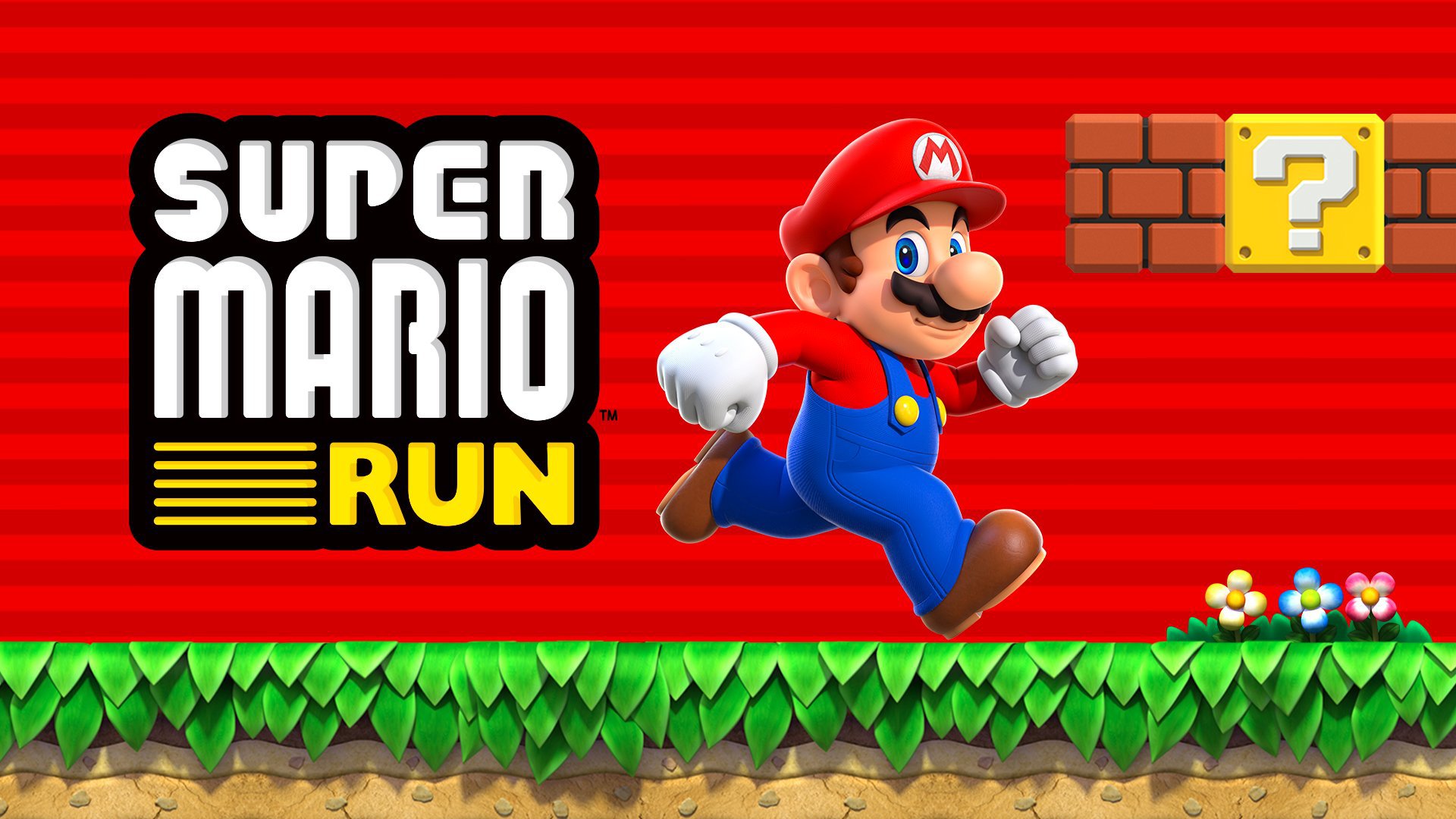 Handy-Wallpaper Computerspiele, Super Mario Run kostenlos herunterladen.