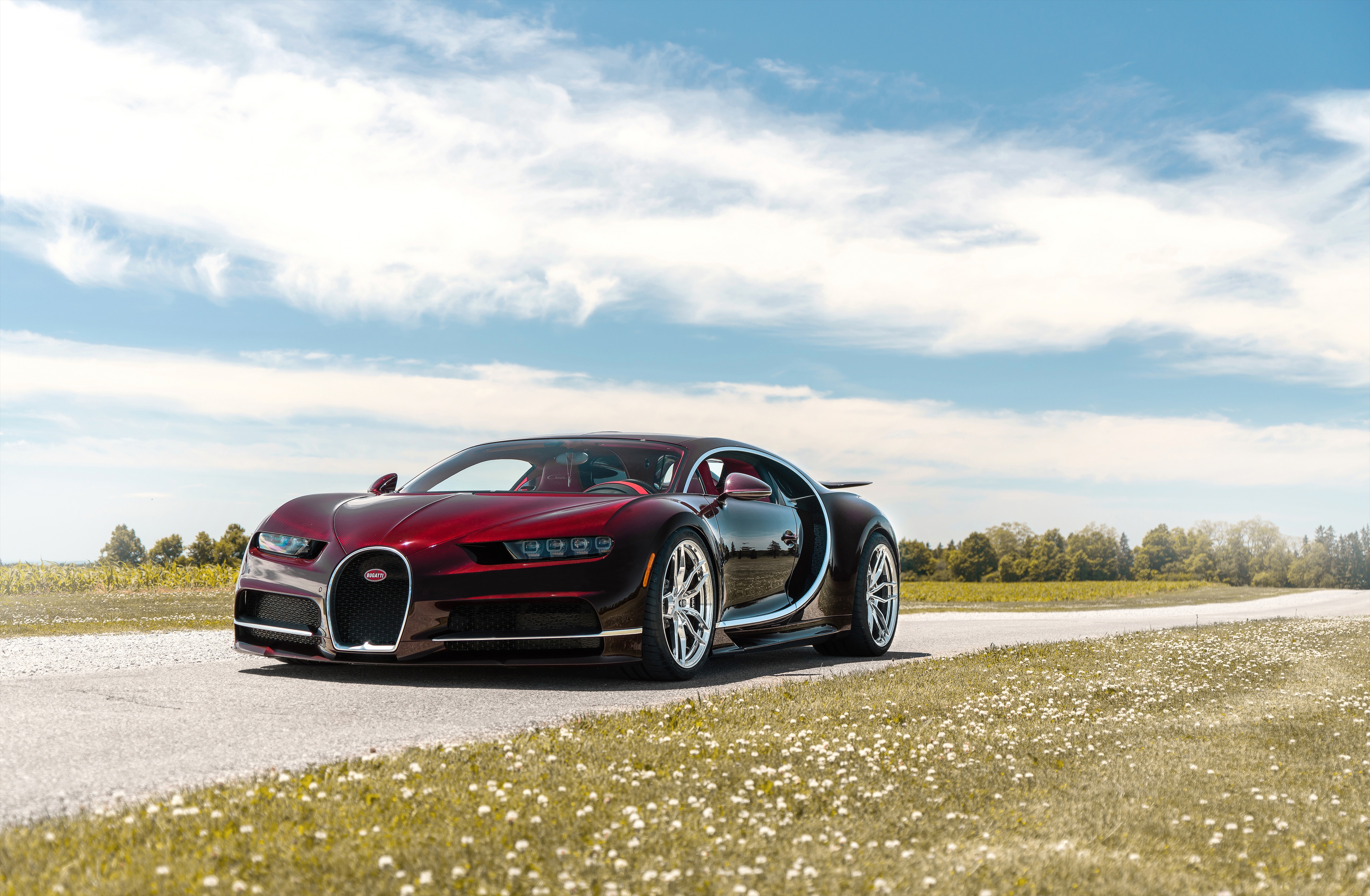 32k Wallpaper Bugatti Chiron 
