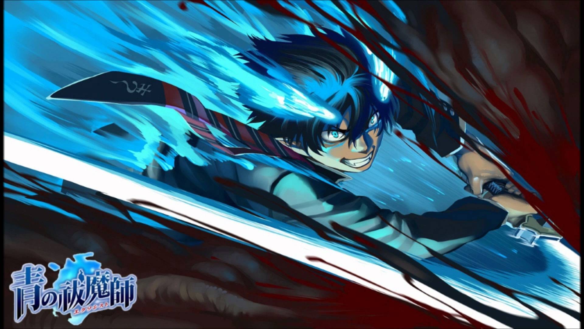 Descarga gratuita de fondo de pantalla para móvil de Animado, El Exorcista Azul, Rin Okumura.